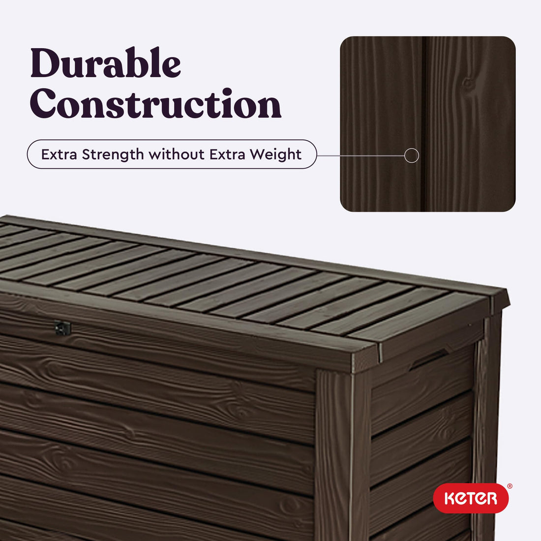Keter Westwood 150-Gallon Deck Box
