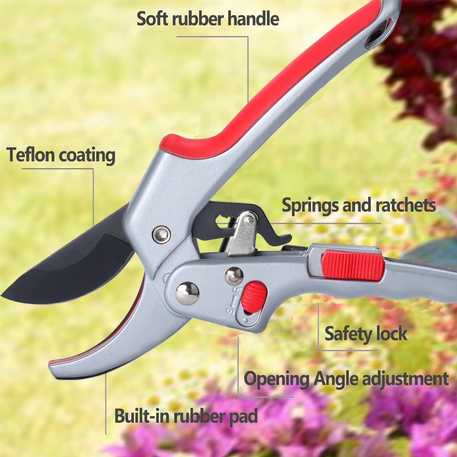 German Steel Pruning Shears