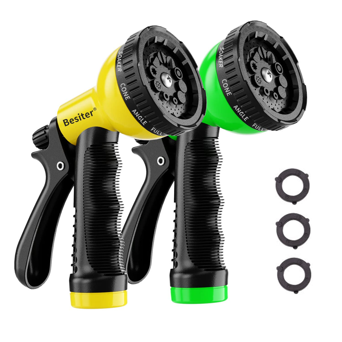 Heavy Duty Hose Nozzle Sprayer, 2 Pack