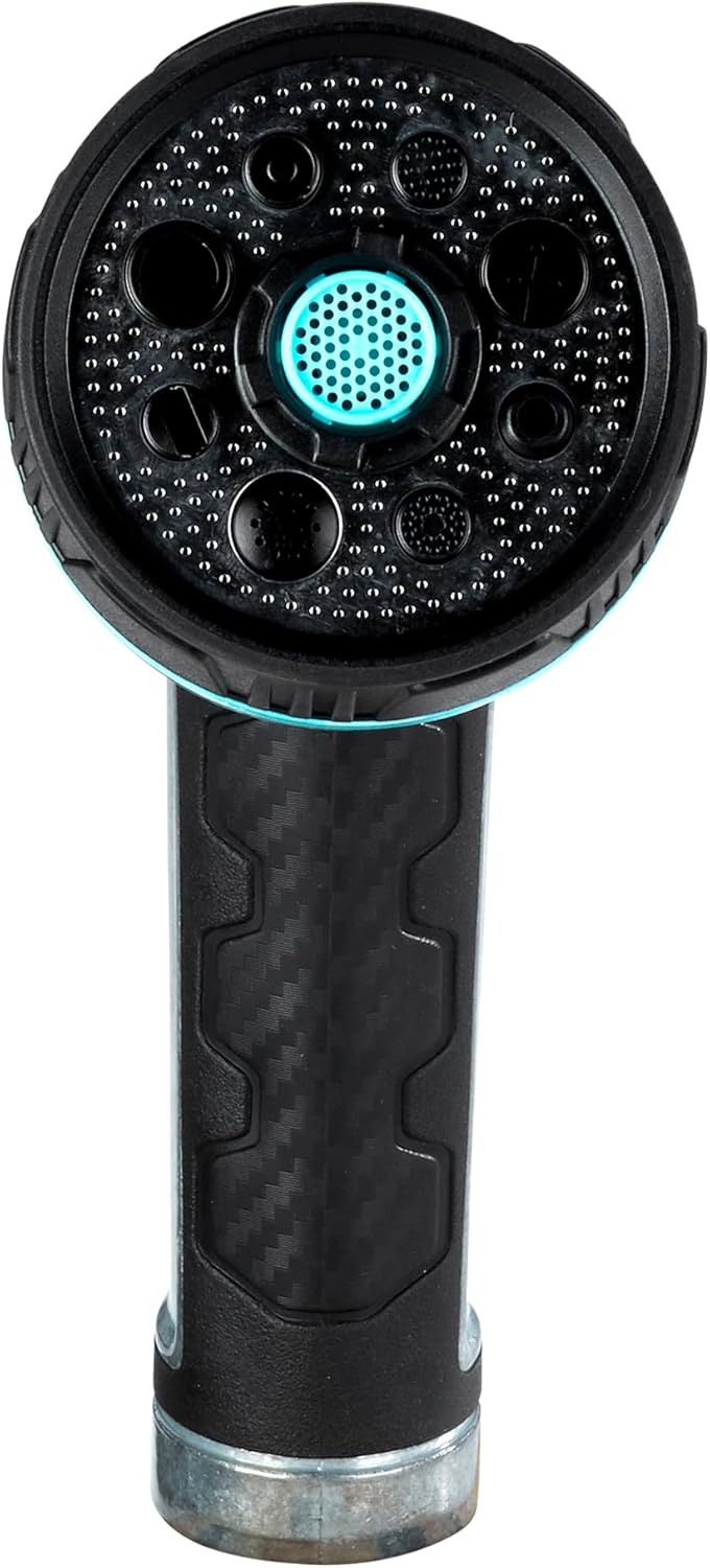 "Heavy Duty 8-Pattern Hose Nozzle"
