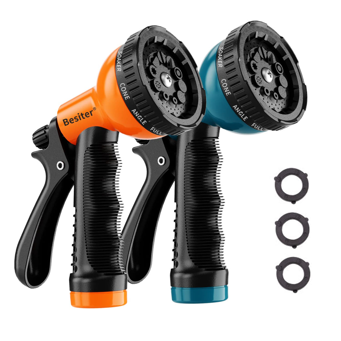 Heavy Duty Hose Nozzle Sprayer, 2 Pack