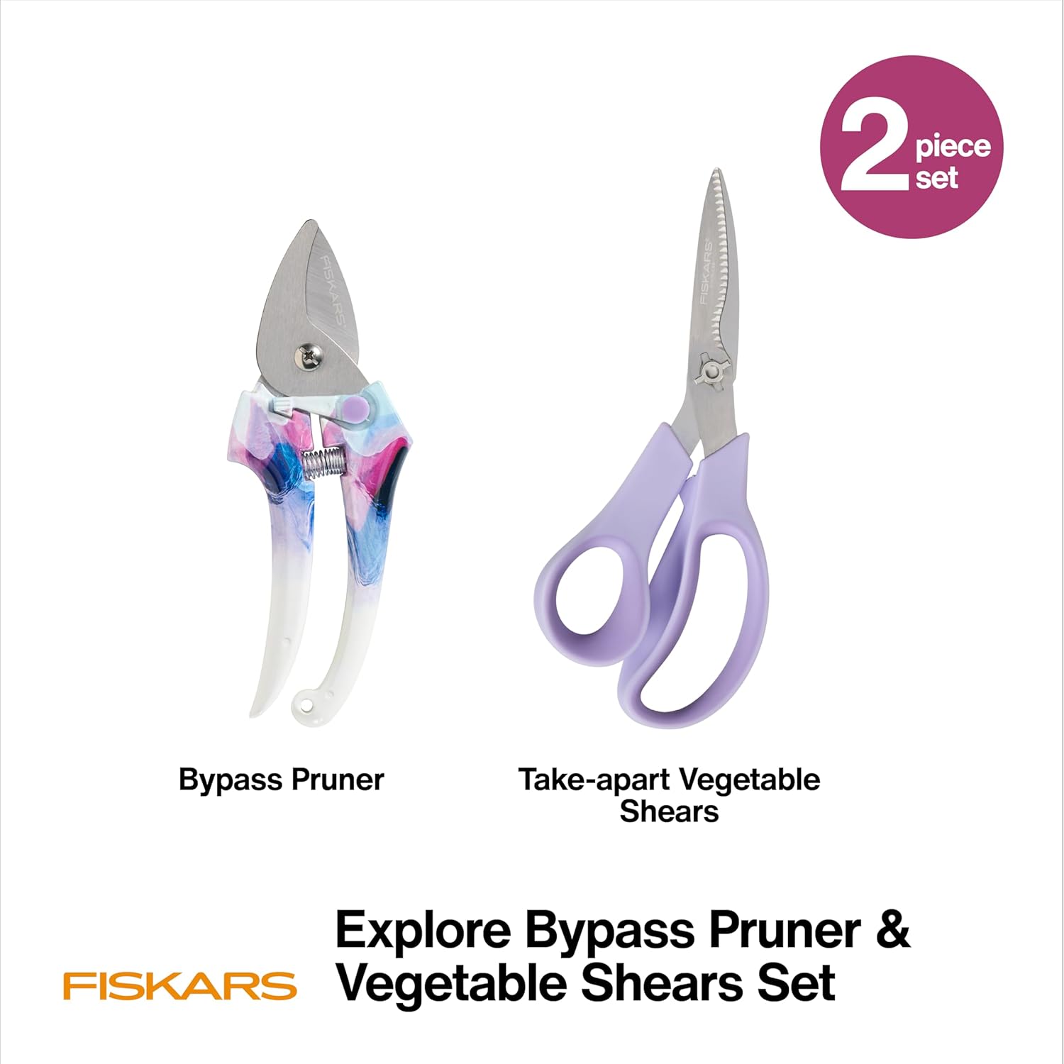 Fiskars 5/8" Bypass Pruning Shears