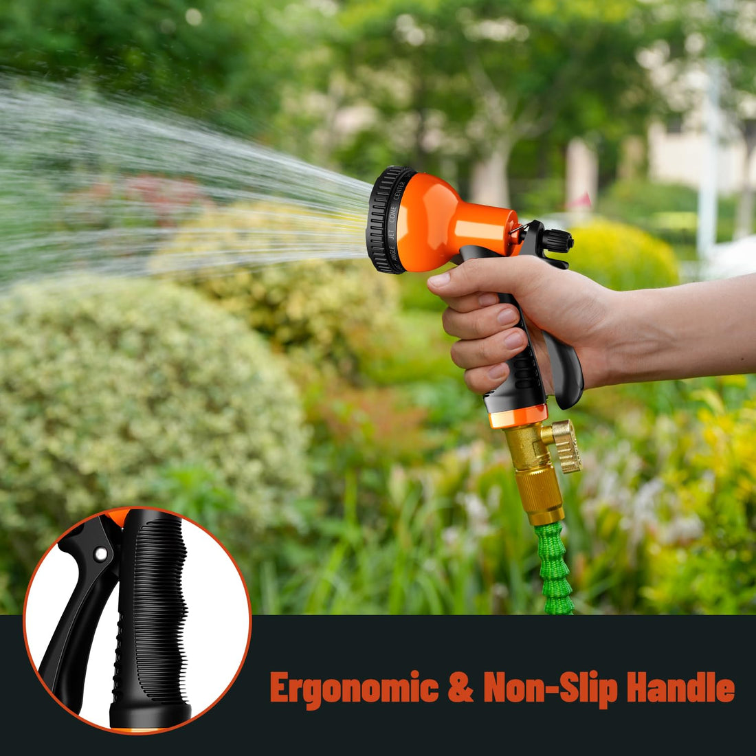 Heavy Duty Hose Nozzle Sprayer, 2 Pack