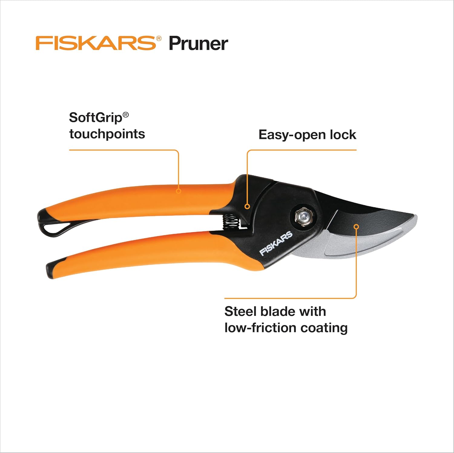 Fiskars 5/8" Bypass Pruning Shears