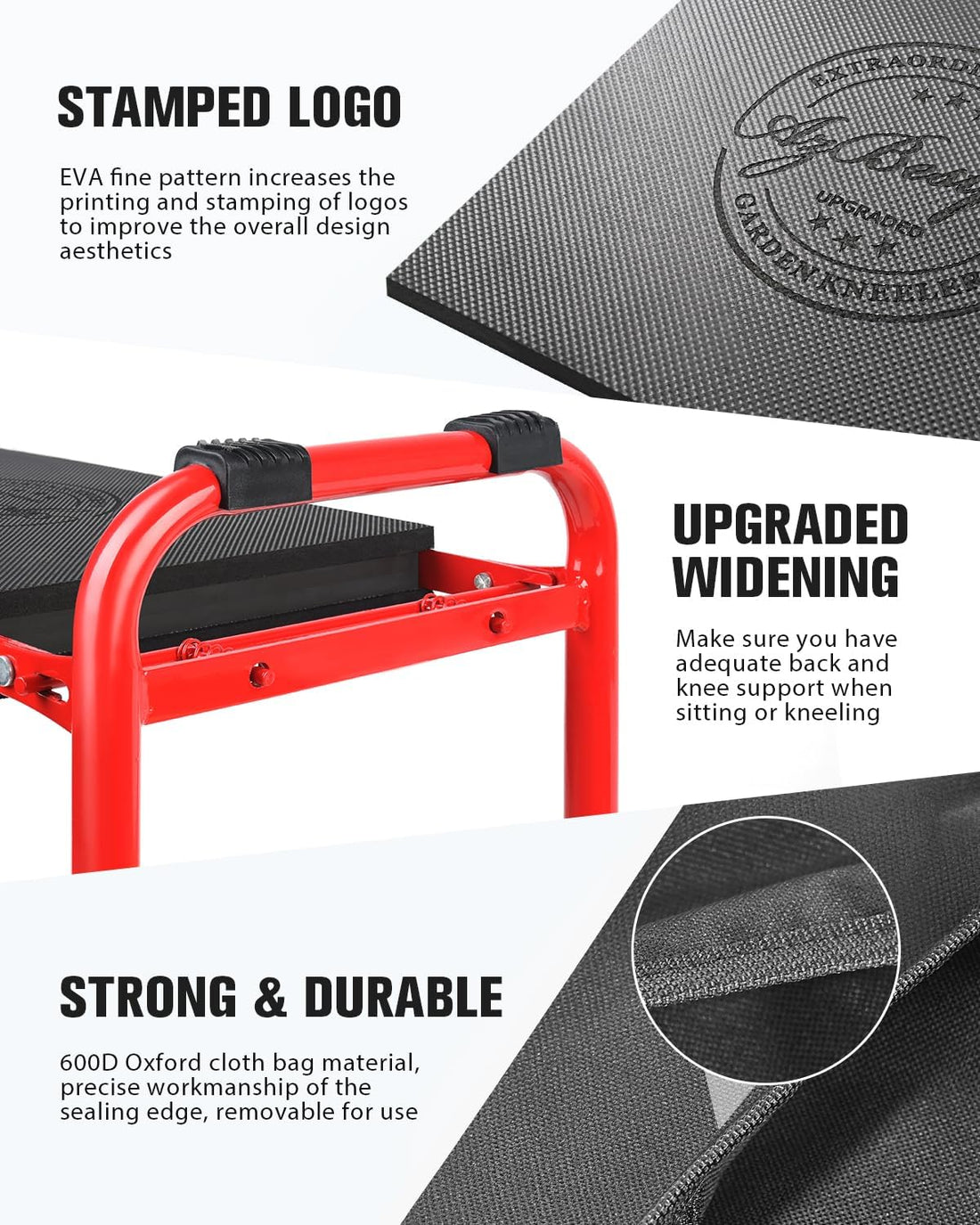 Foldable Garden Kneeler Seat