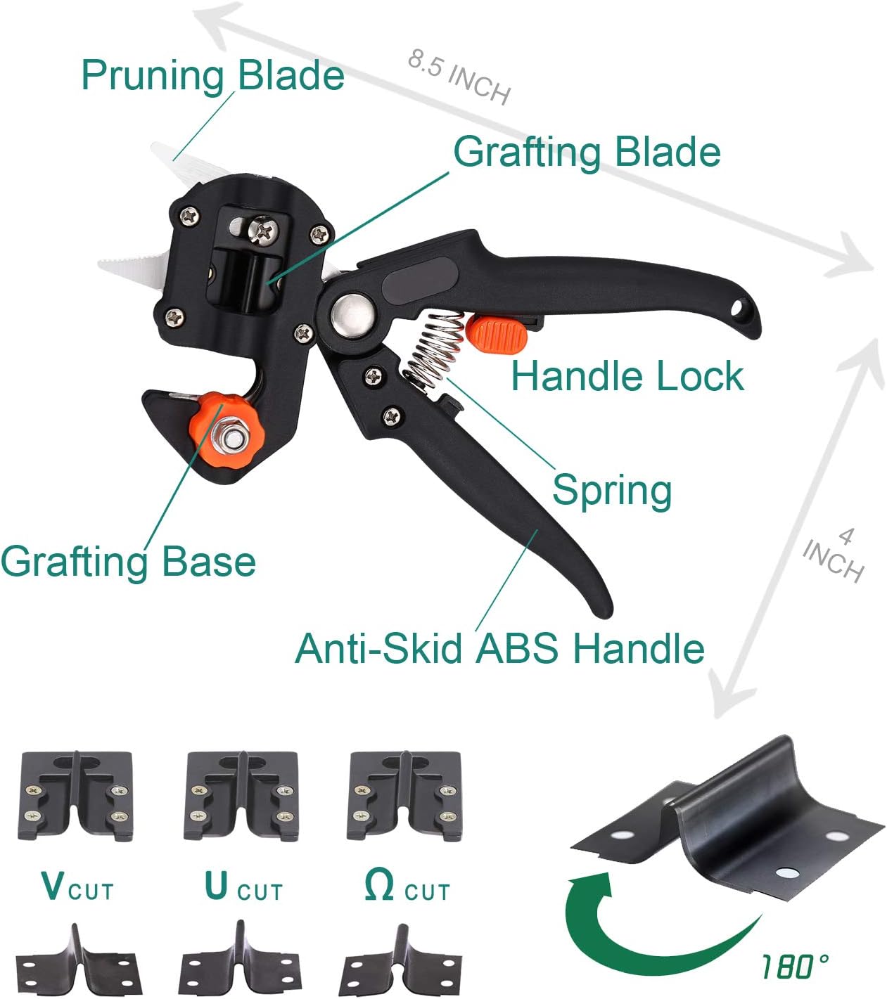 3-in-1 Professional Grafting Tool Kit for Fruit Trees