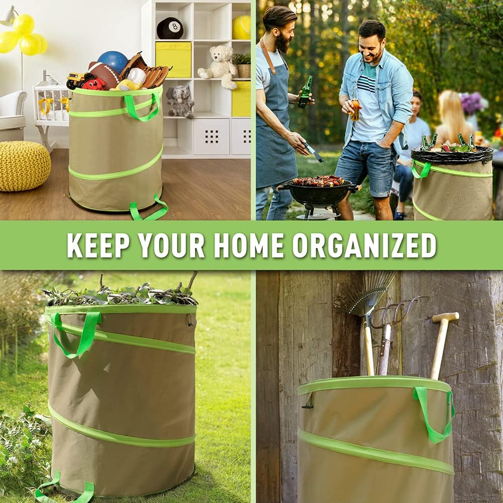 Colwelt 47-Gal Collapsible Garden Bag