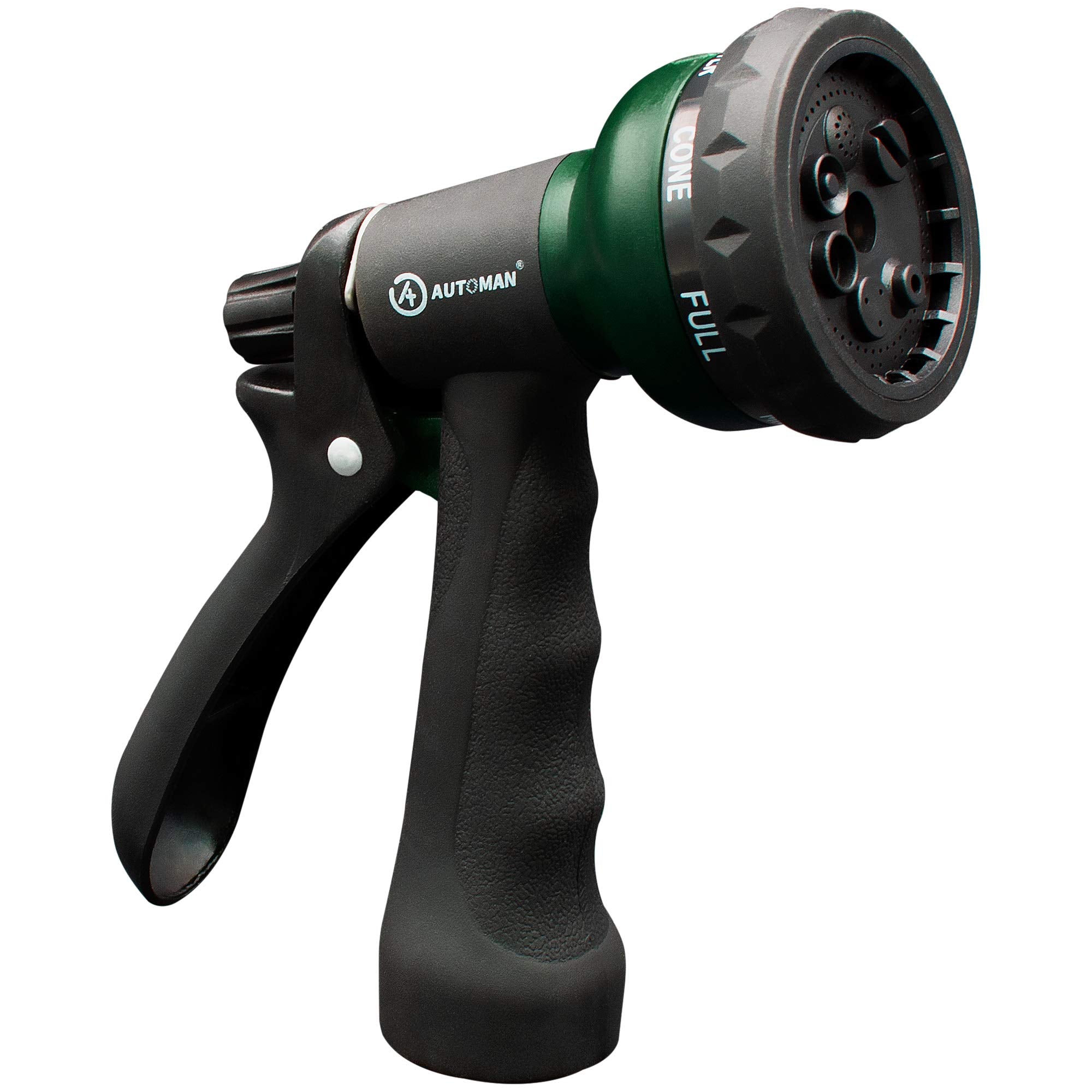 AUTOMAN Garden Hose Nozzle, 7-Pattern Spray