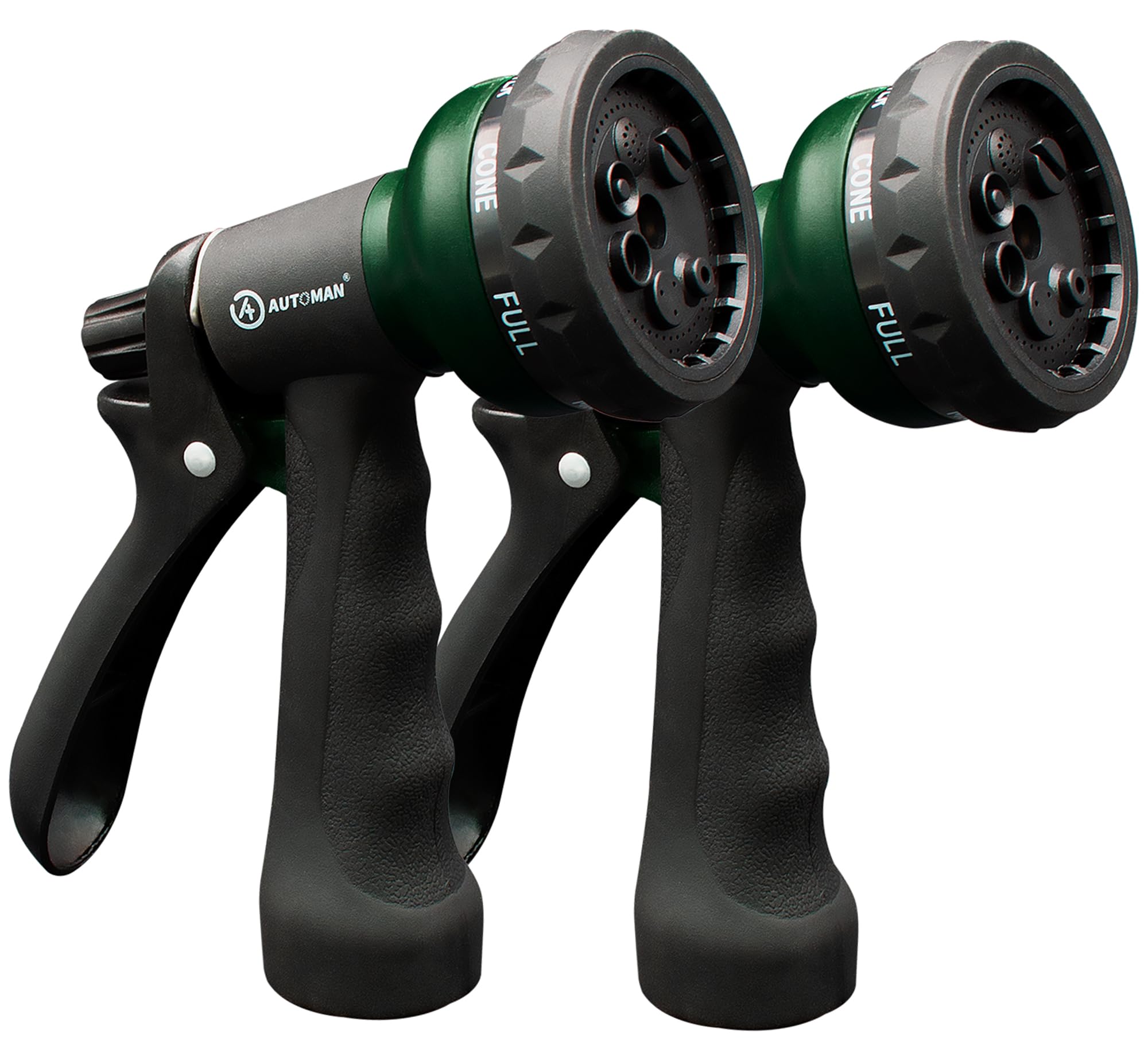 AUTOMAN Garden Hose Nozzle, 7-Pattern Spray