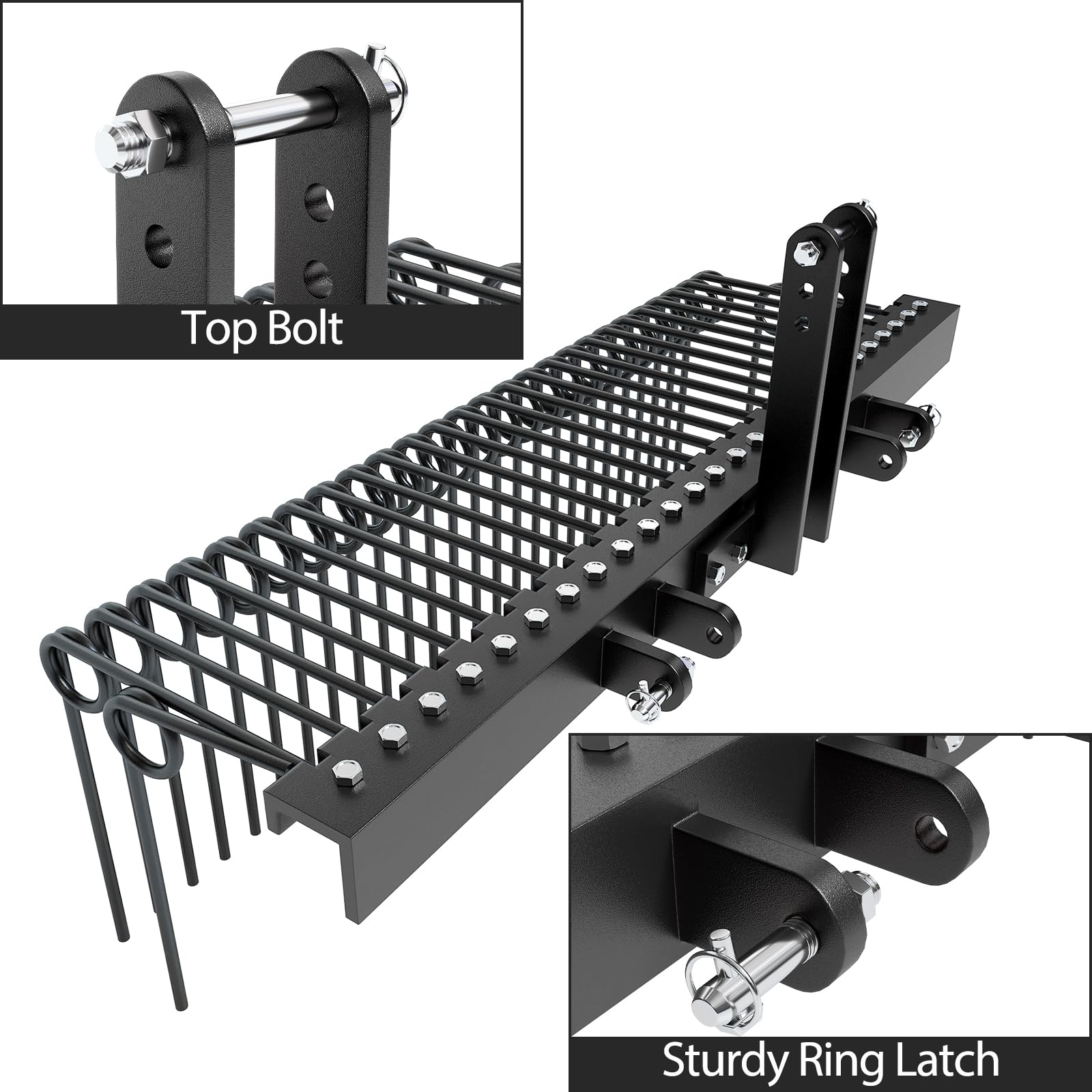 60" 3-Point Tractor Rake