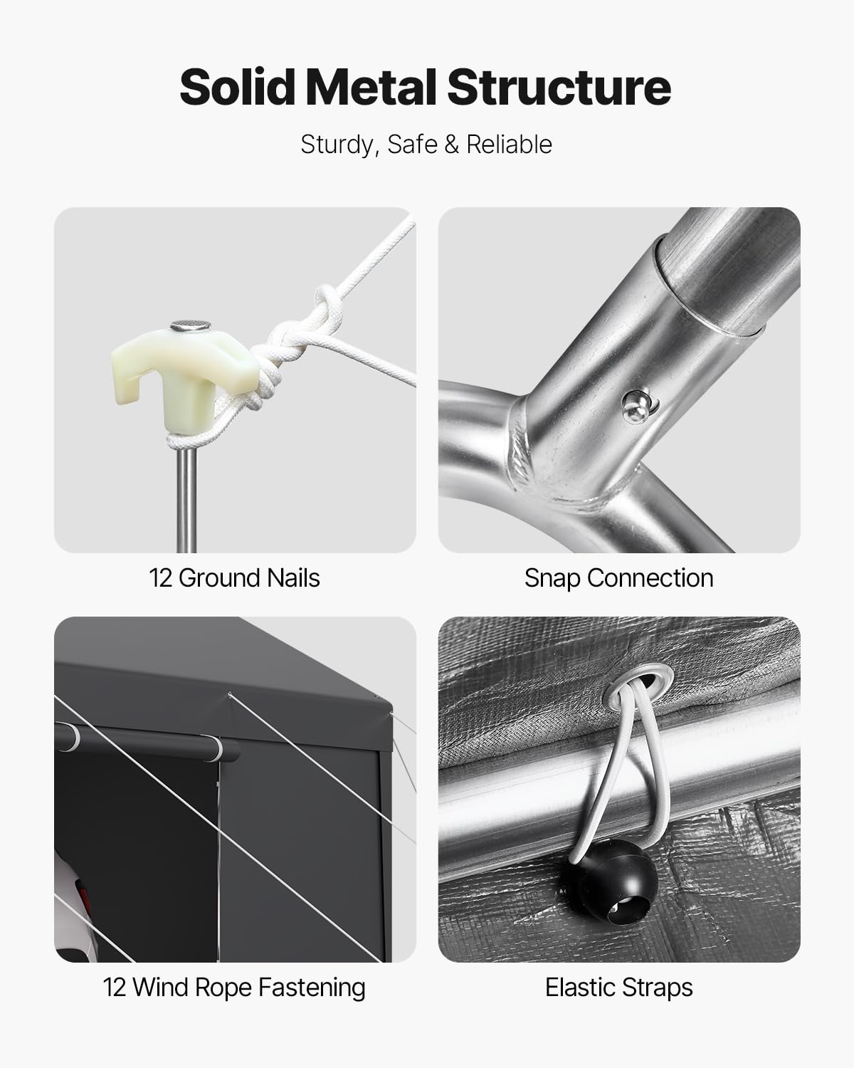 10x20 Ft VEVOR Heavy-Duty Carport