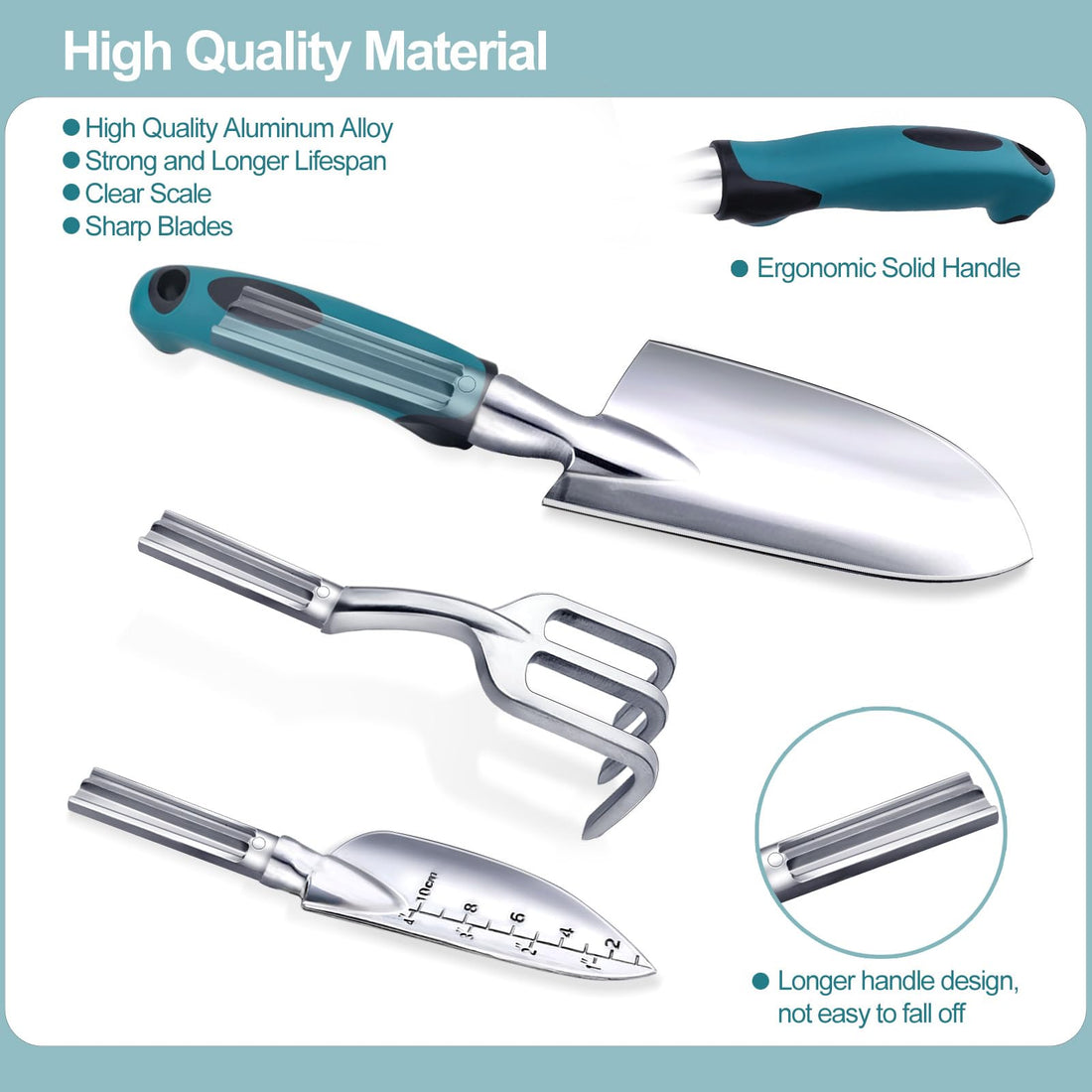 Kynup 7-Piece Garden Tools Set