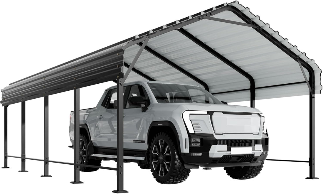12x20 Ft Shintenchi Metal Carport
