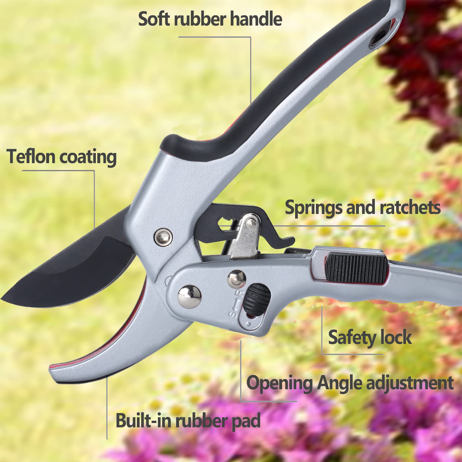 German Steel Pruning Shears