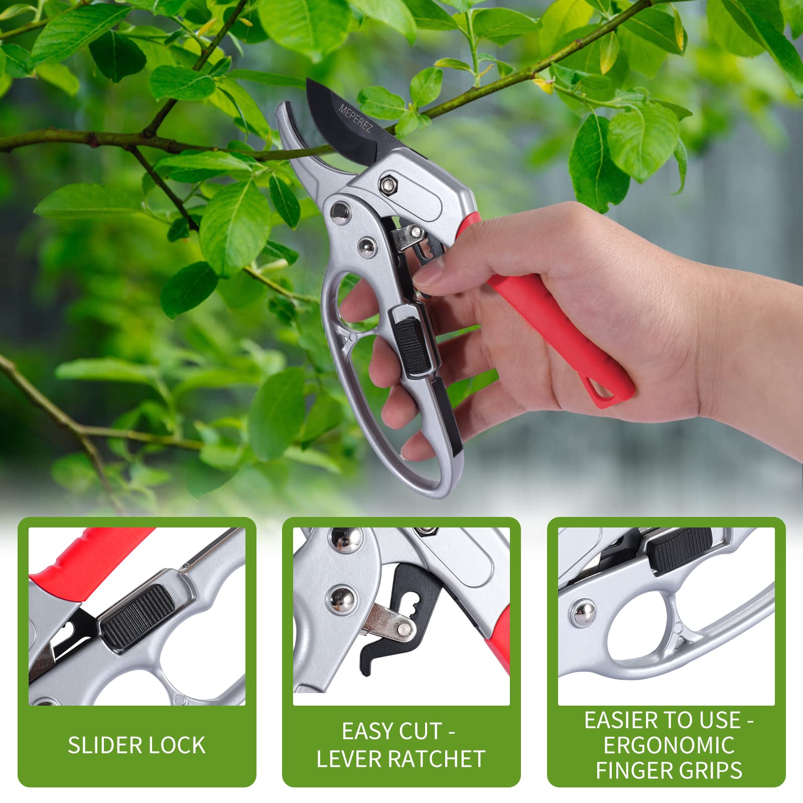 German Steel Pruning Shears