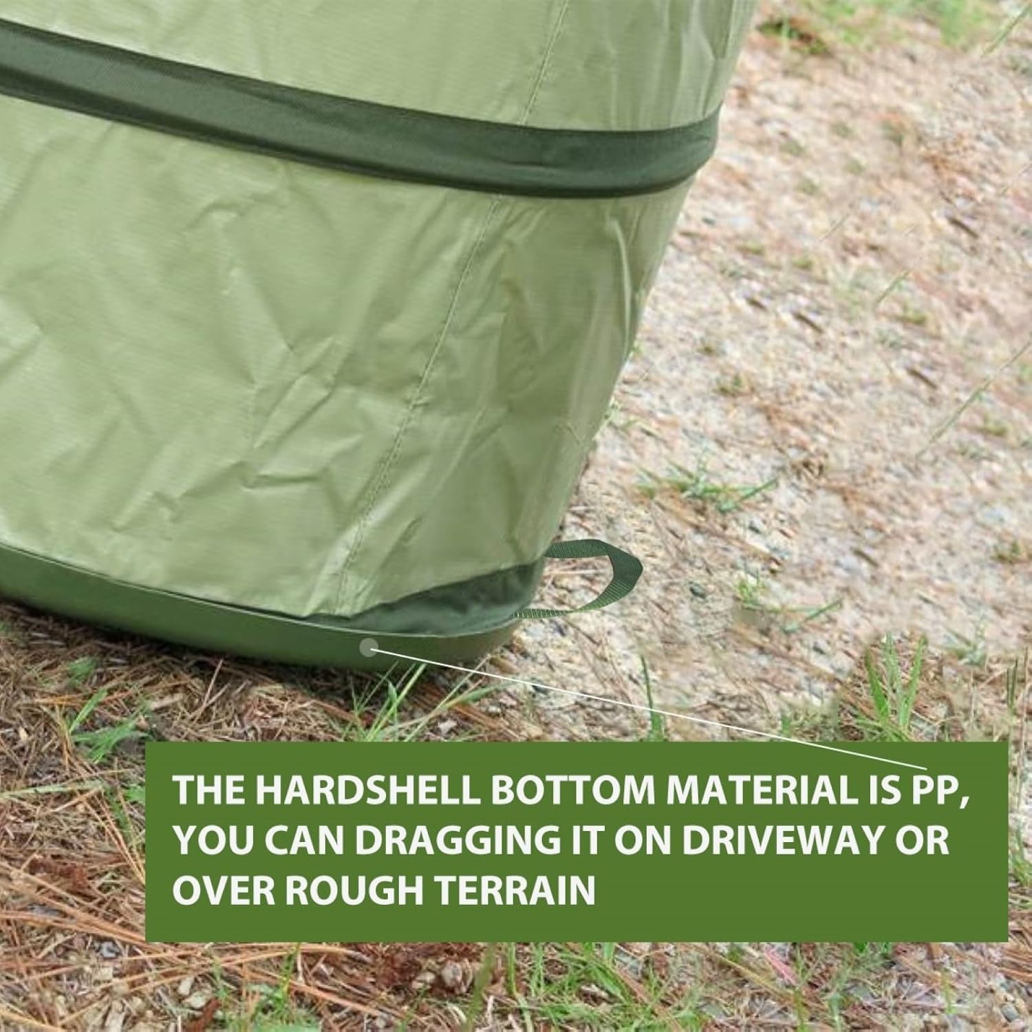 YUDI & GARDEN 45-Gallon Collapsible Garden Bag