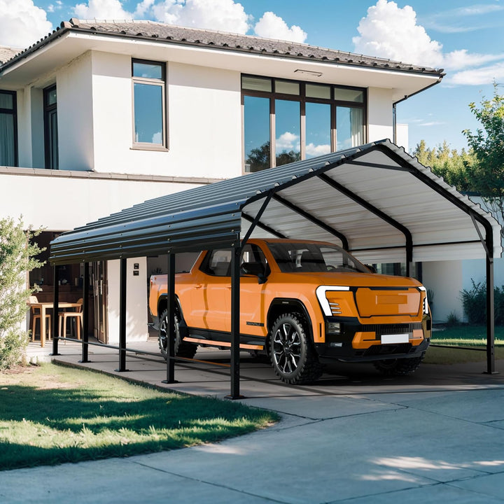 12x20 Ft Shintenchi Metal Carport
