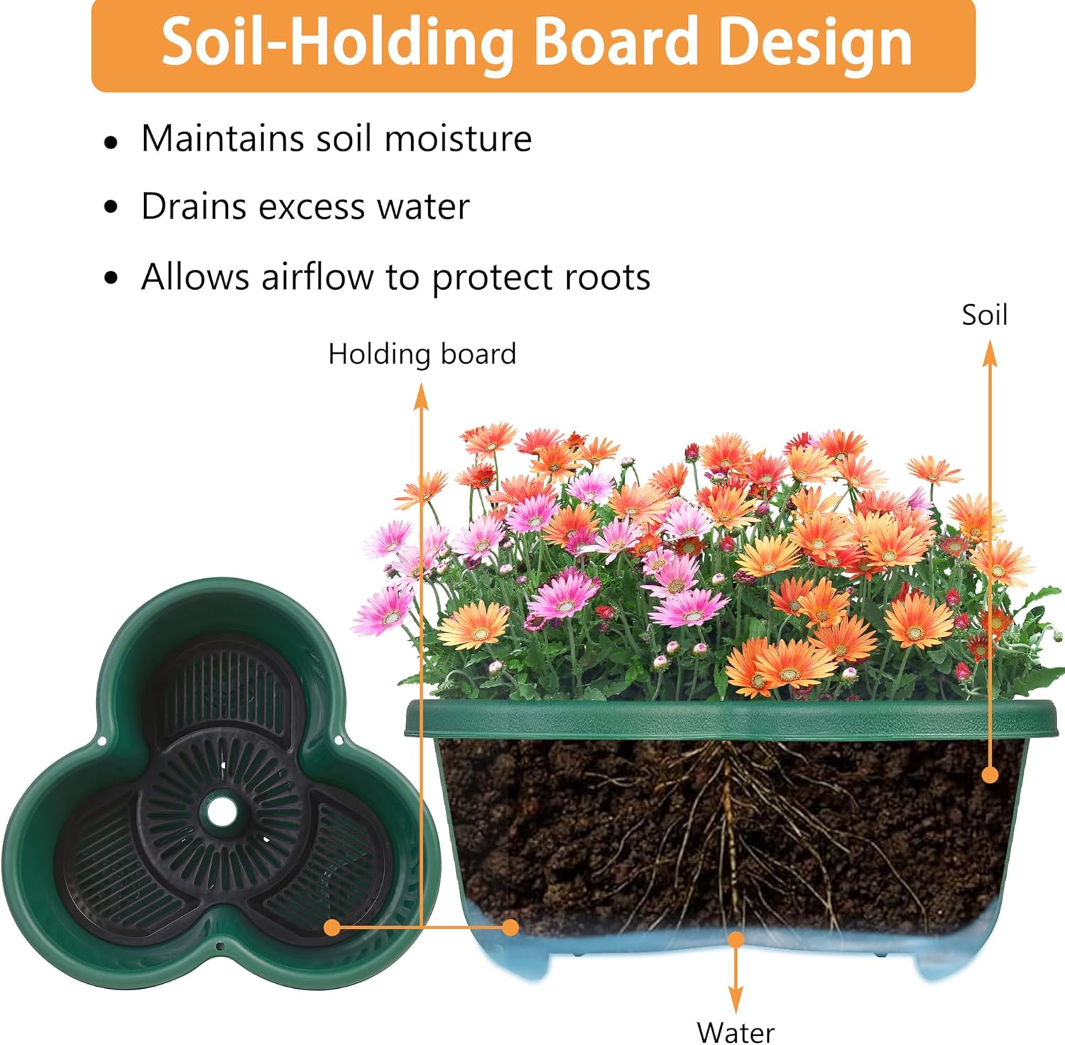 VECELO 5-Tier Vertical Planter