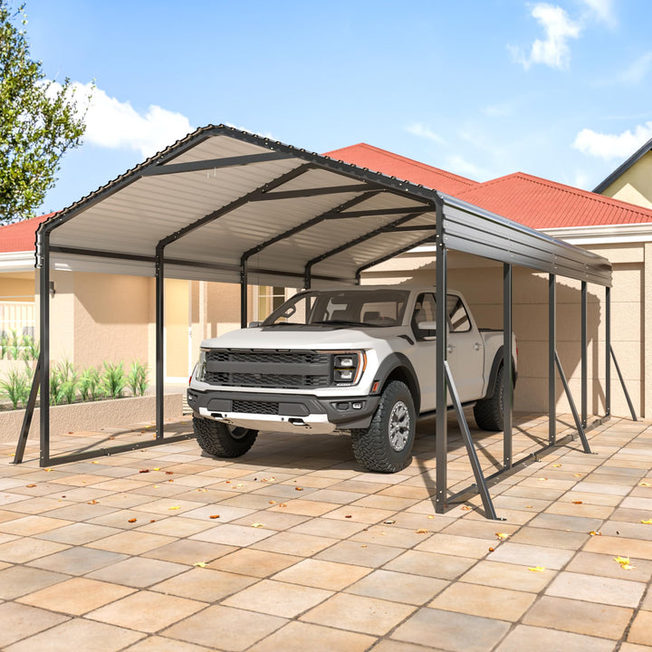 20x30 Ft Heavy-Duty Metal Carport