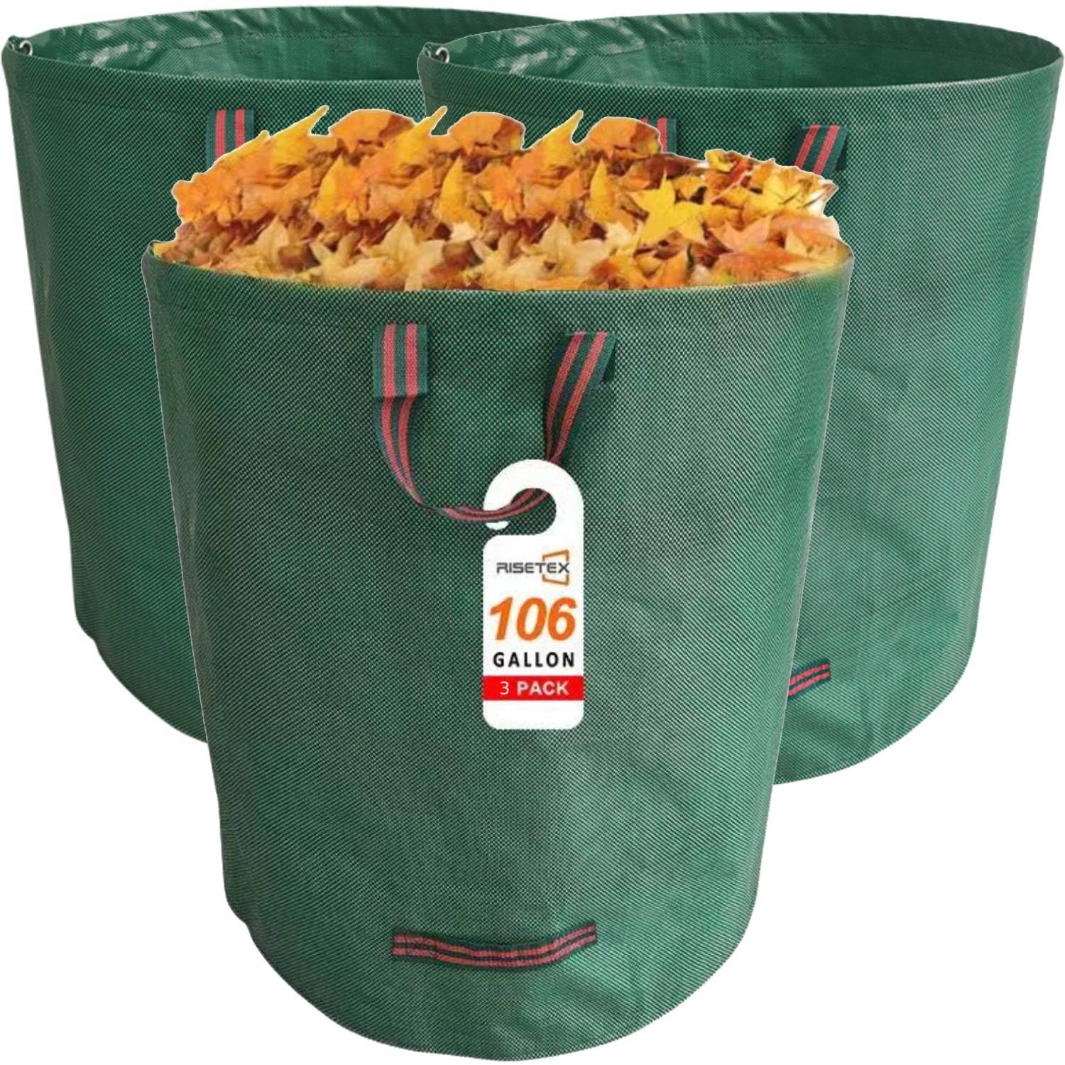 Leaf Collector 3-Pack | 106Gal Yard Bags