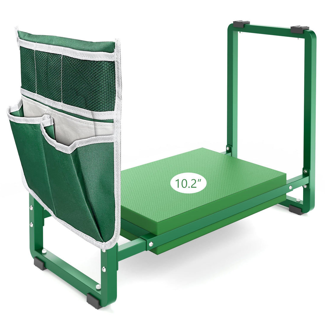 FLINTER Wide Garden Kneeler & Seat, Black