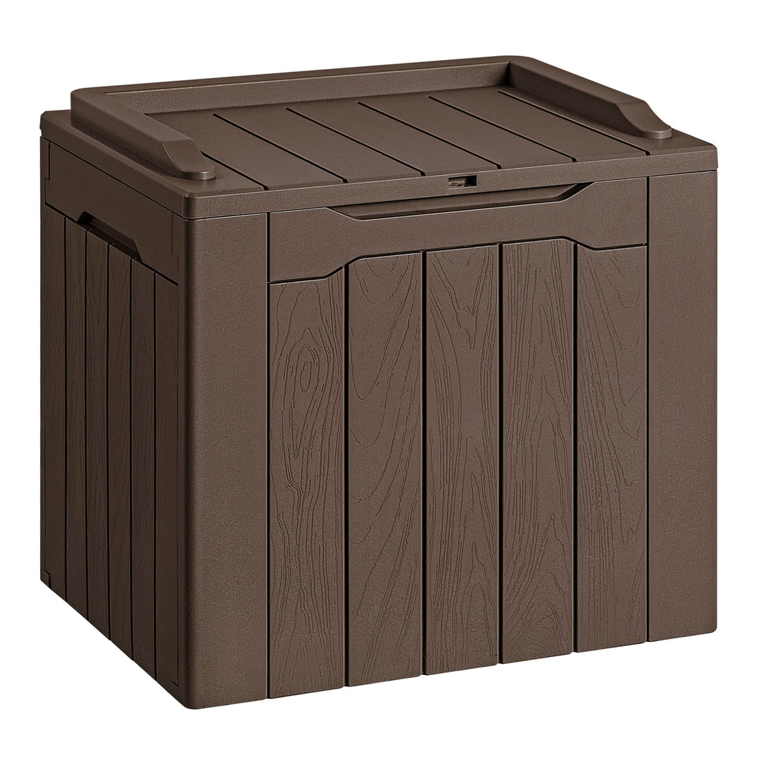 Devoko 30-Gallon Resin Deck Storage Box, Black