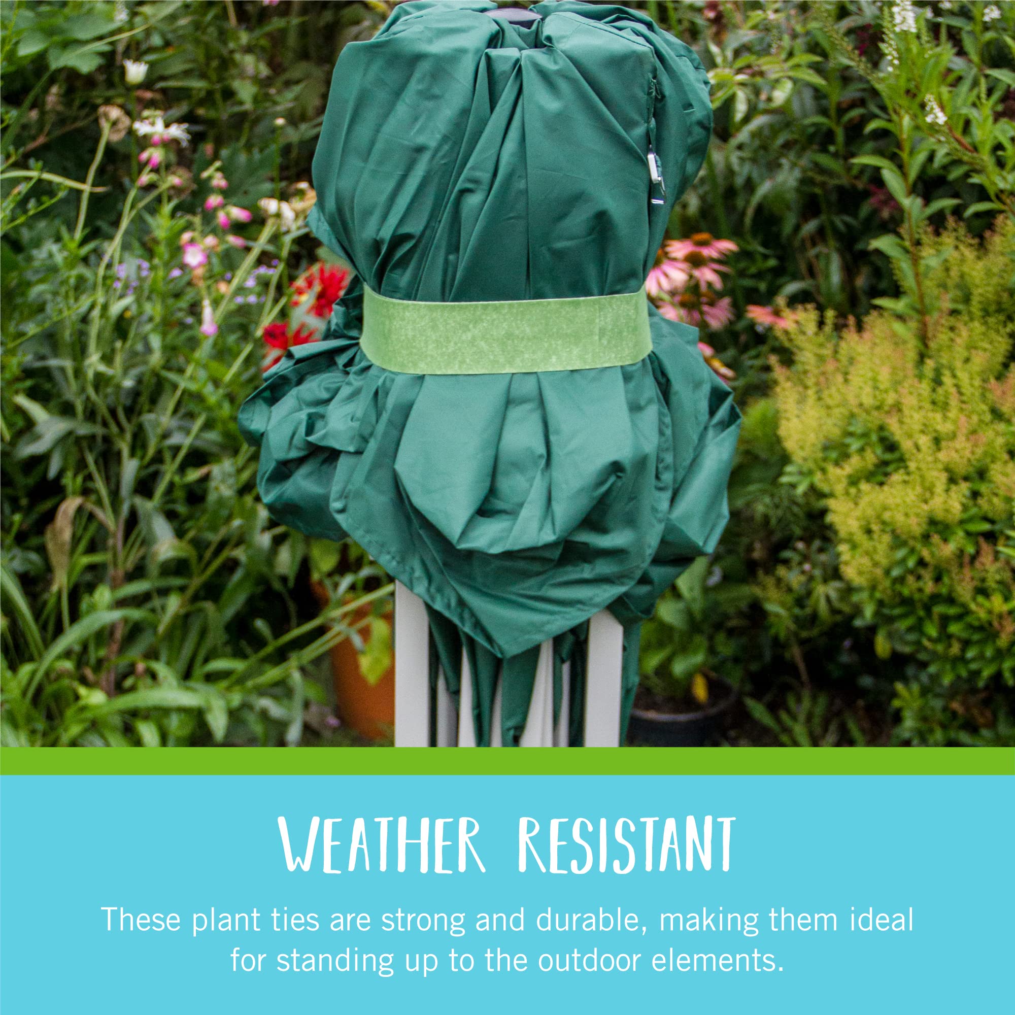 VELCRO Plant Ties, 75ft Green Tape