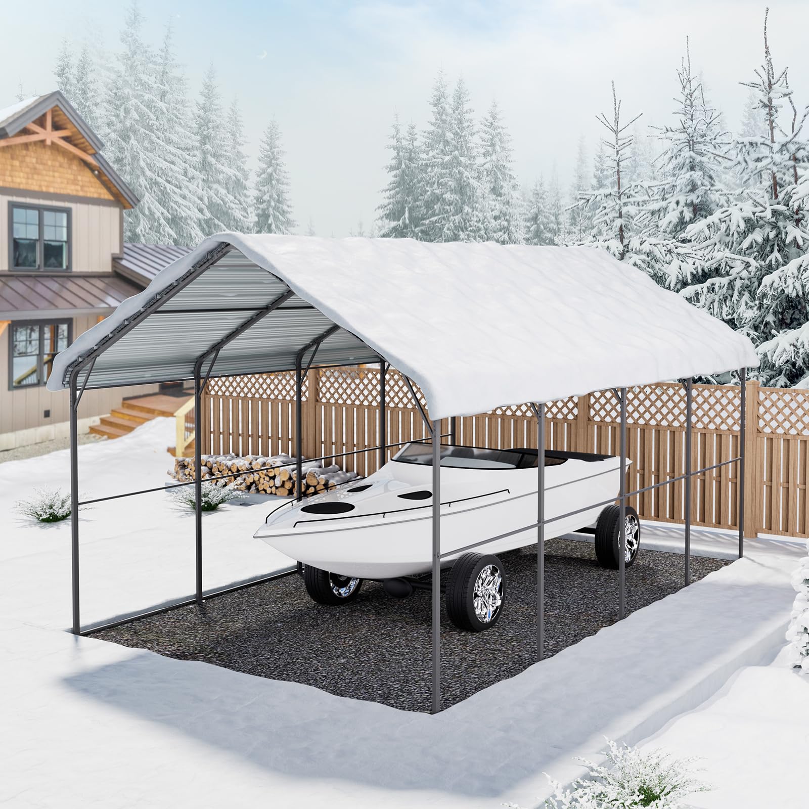 10x20 Ft VEVOR Heavy-Duty Carport