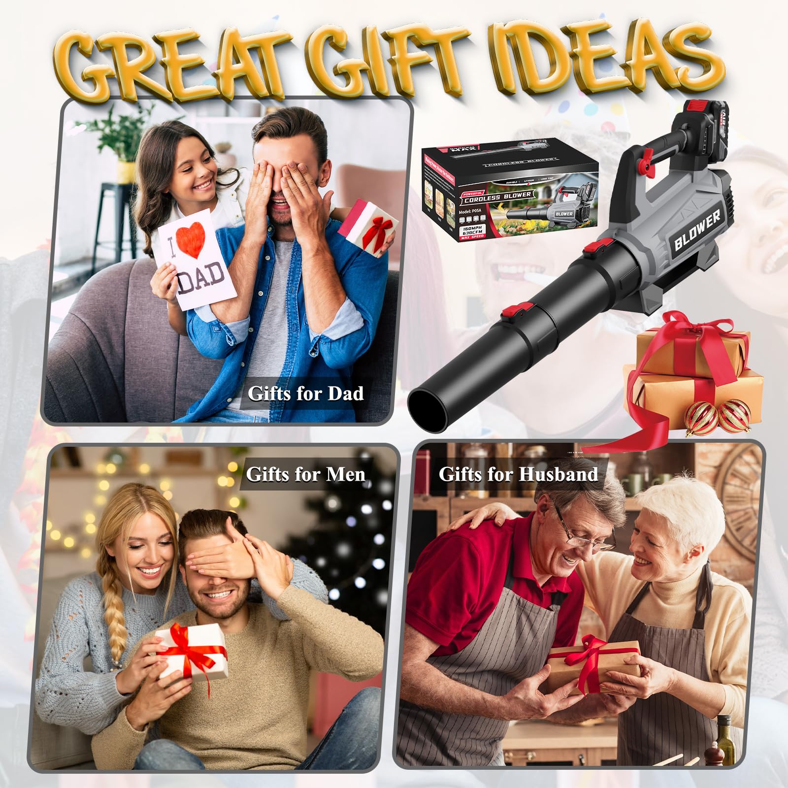 21V Cordless Leaf Blower, 630CFM/160MPH