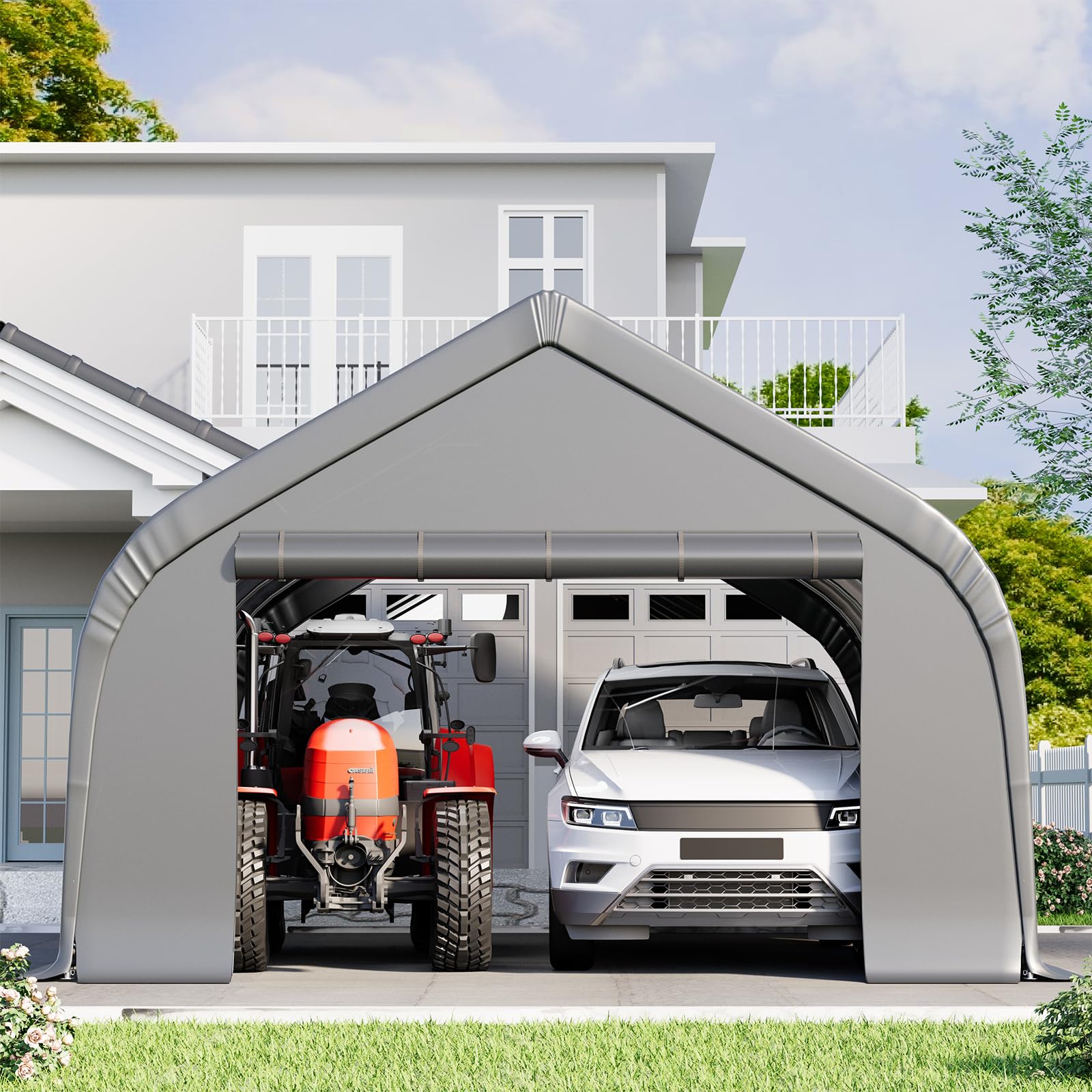 20x30 Ft EROMMY Heavy-Duty Carport