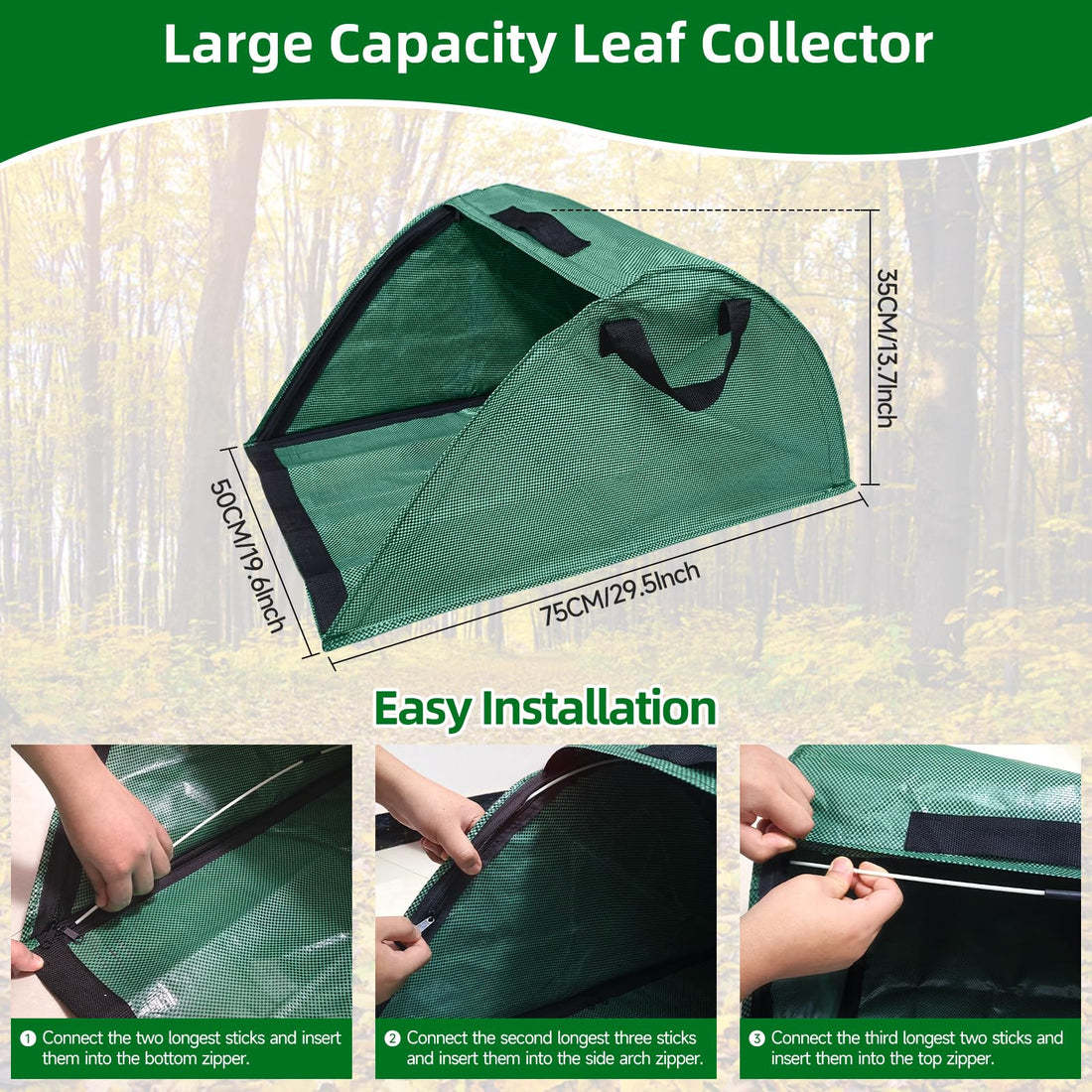 53G Leaf Collector & Yard Bag