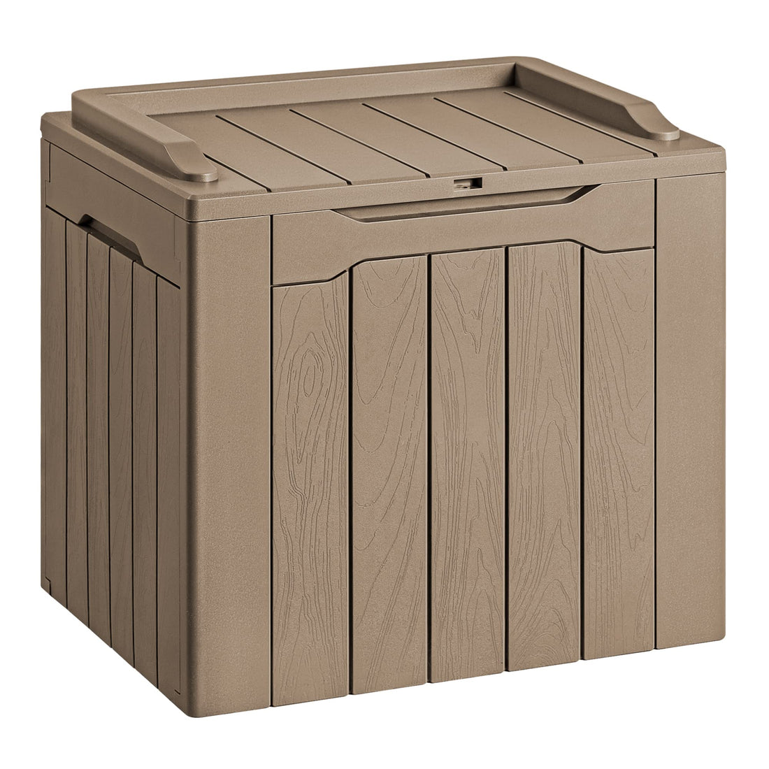 Devoko 30-Gallon Resin Deck Storage Box, Black