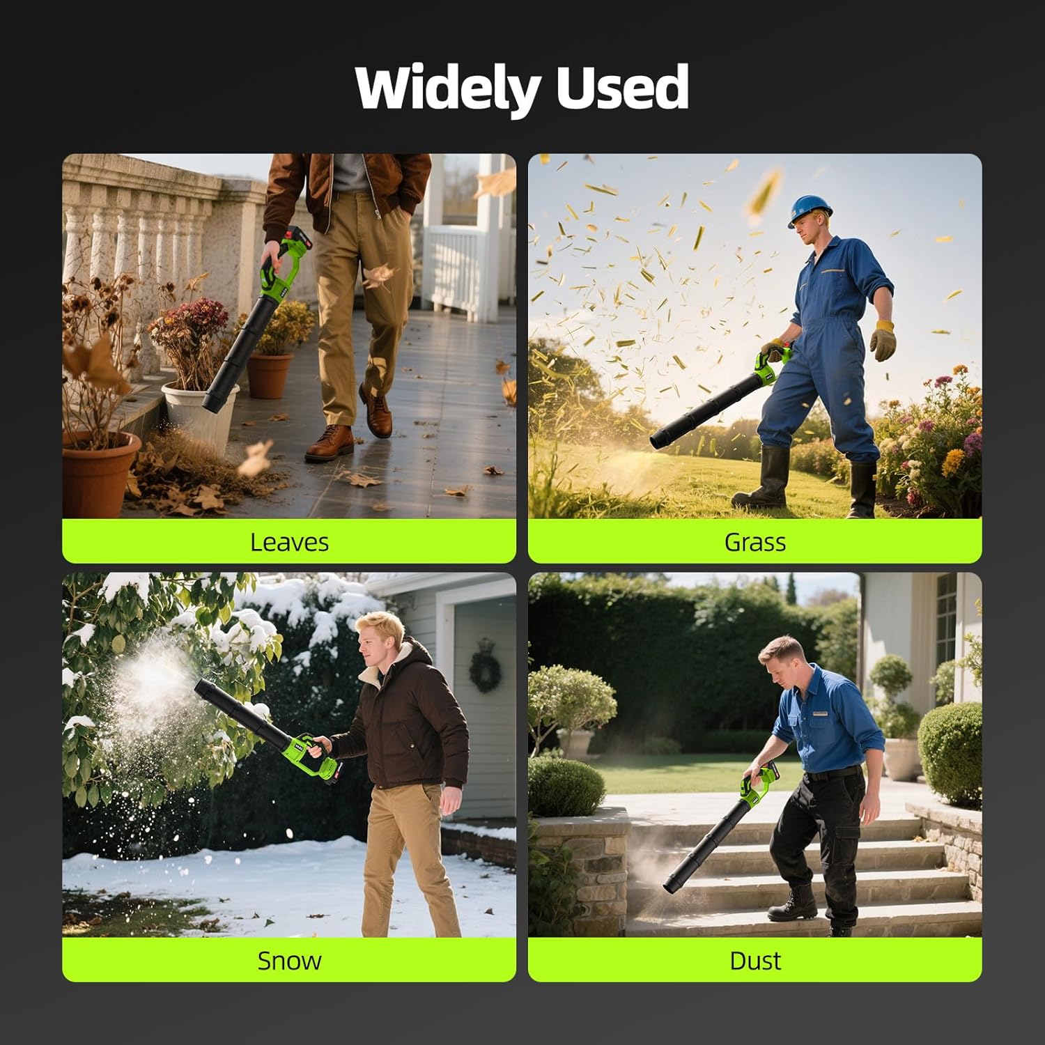 VASG Leaf Blower Cordless, 21V