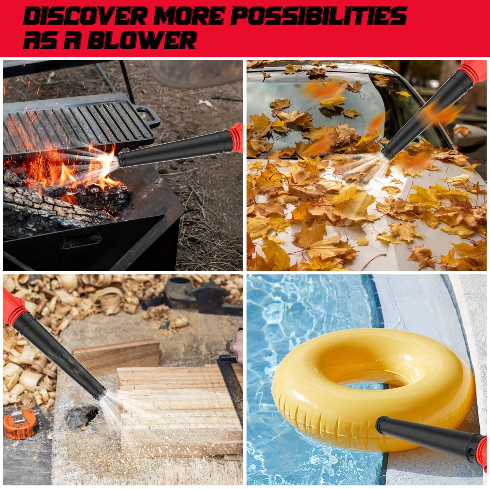 Rozlchar Electric Dust Applicator, 1L, Milwaukee 18V Compatible