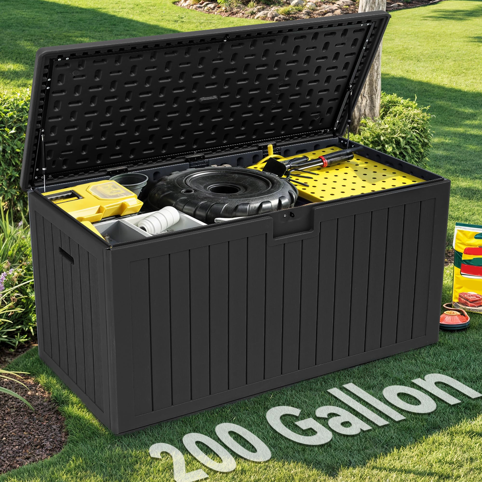 YITAHOME 260-Gallon Double-Wall Deck Box