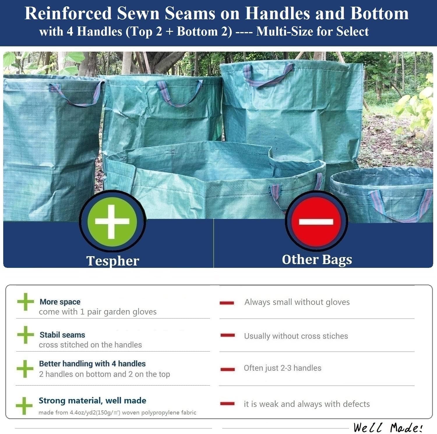 "Yard Waste Bags 3-Pack"