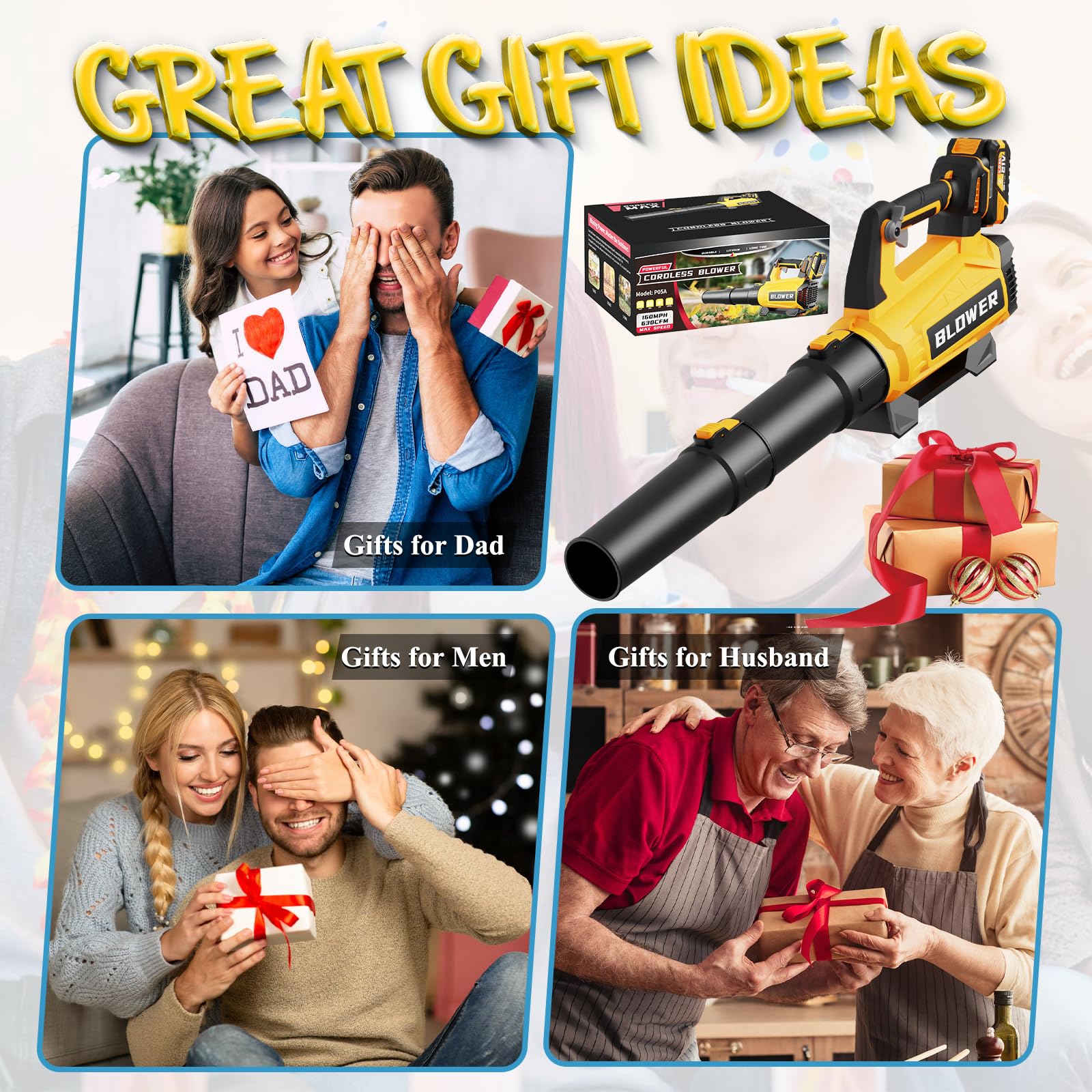 21V Cordless Leaf Blower, 630CFM/160MPH