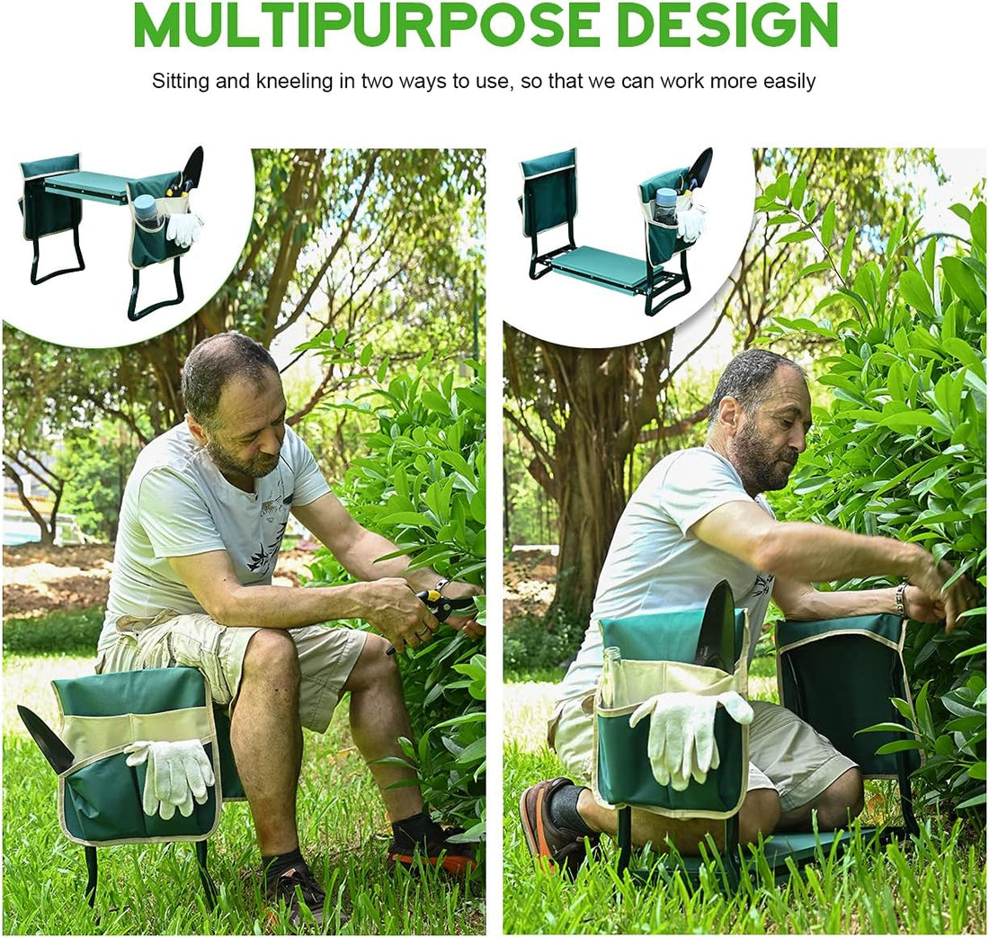 KVR Garden Kneeler & Seat with Tool Pouches