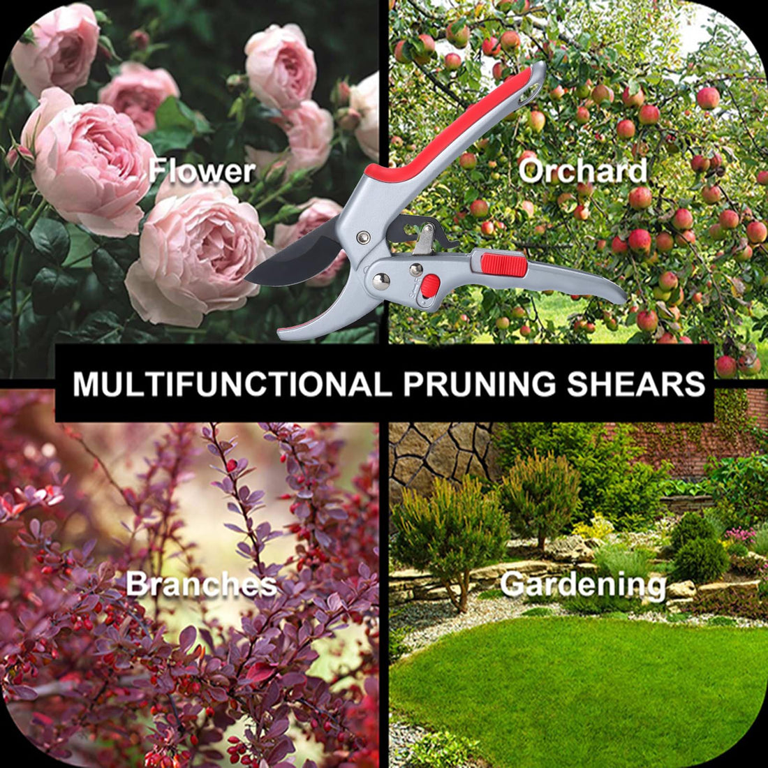 German Steel Pruning Shears