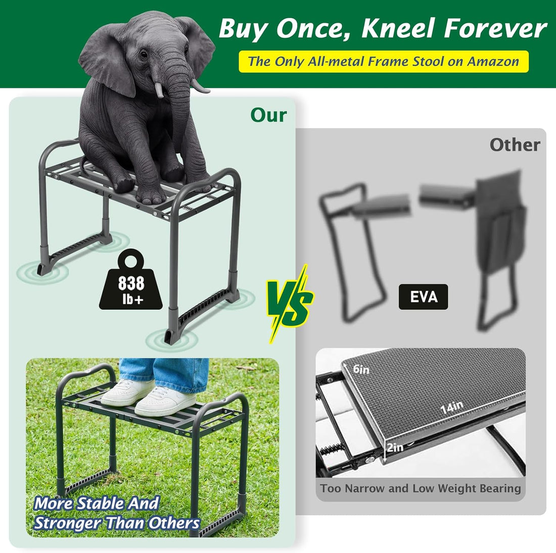 Garden Kneeler Seat