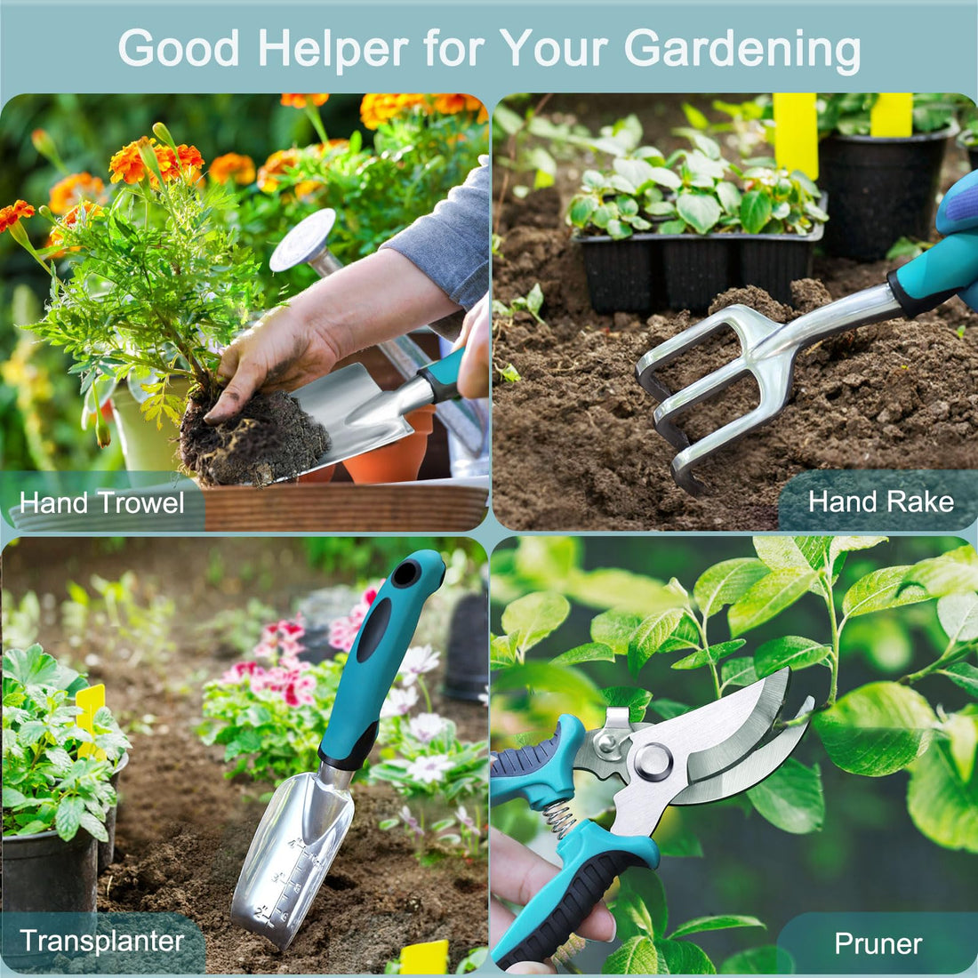 Kynup 7-Piece Garden Tools Set
