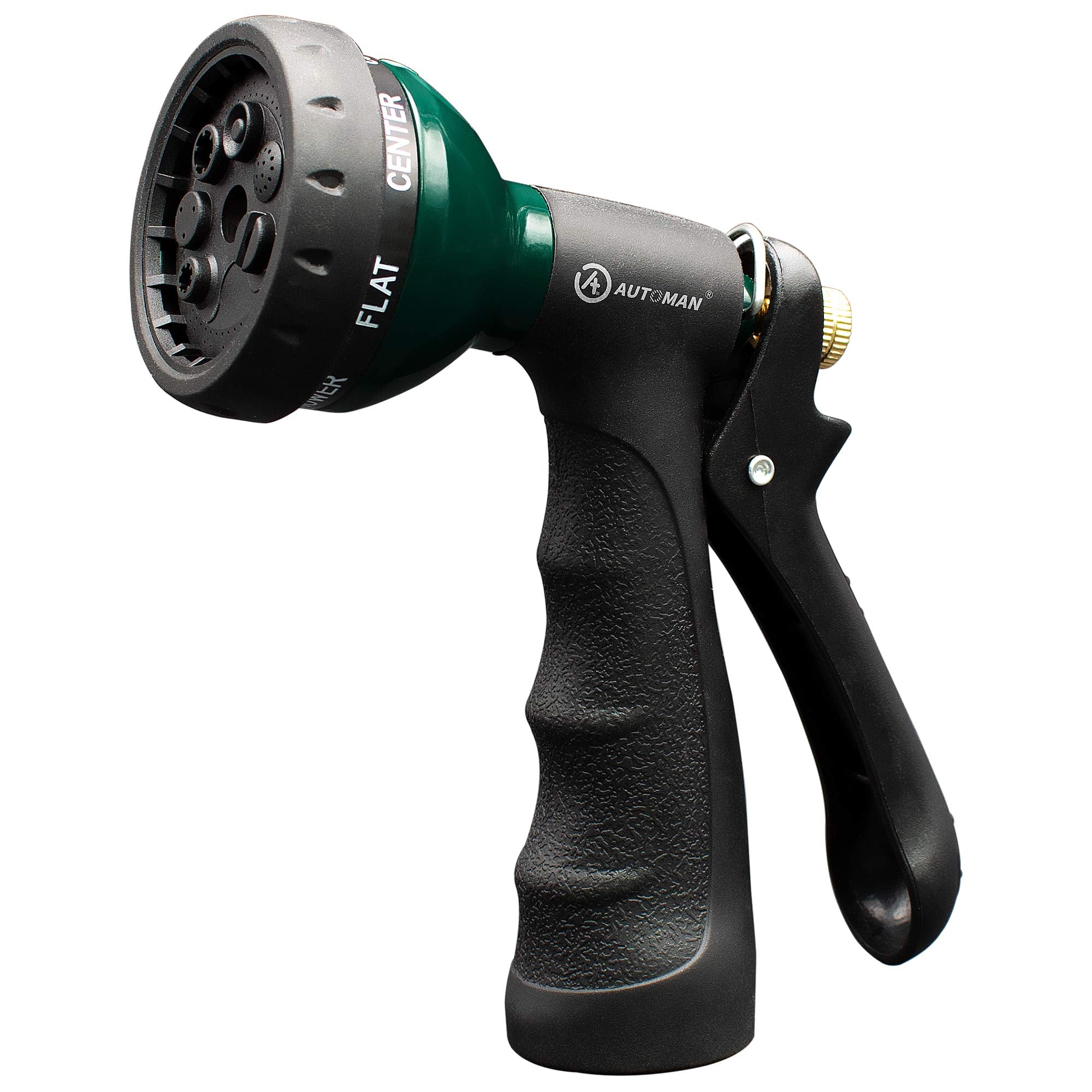 AUTOMAN Garden Hose Nozzle, 7-Pattern Spray