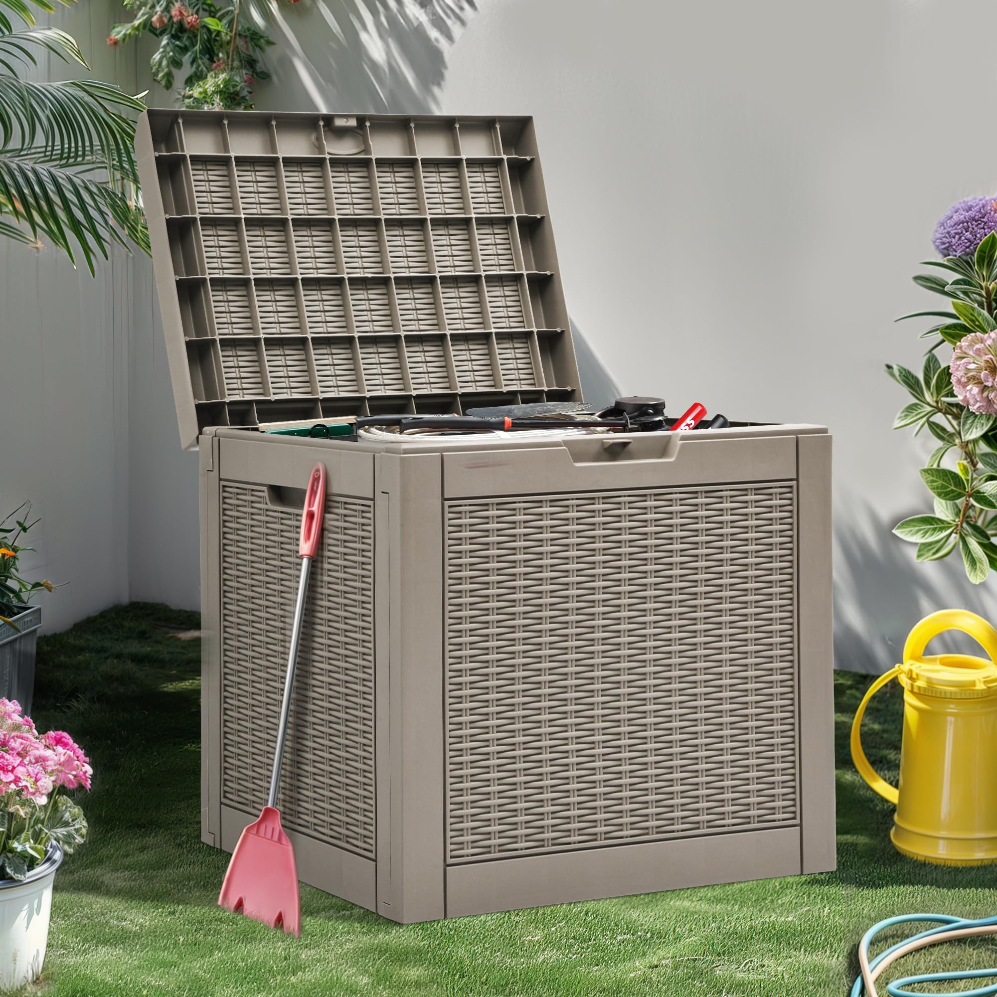 YITAHOME 260-Gallon Double-Wall Deck Box