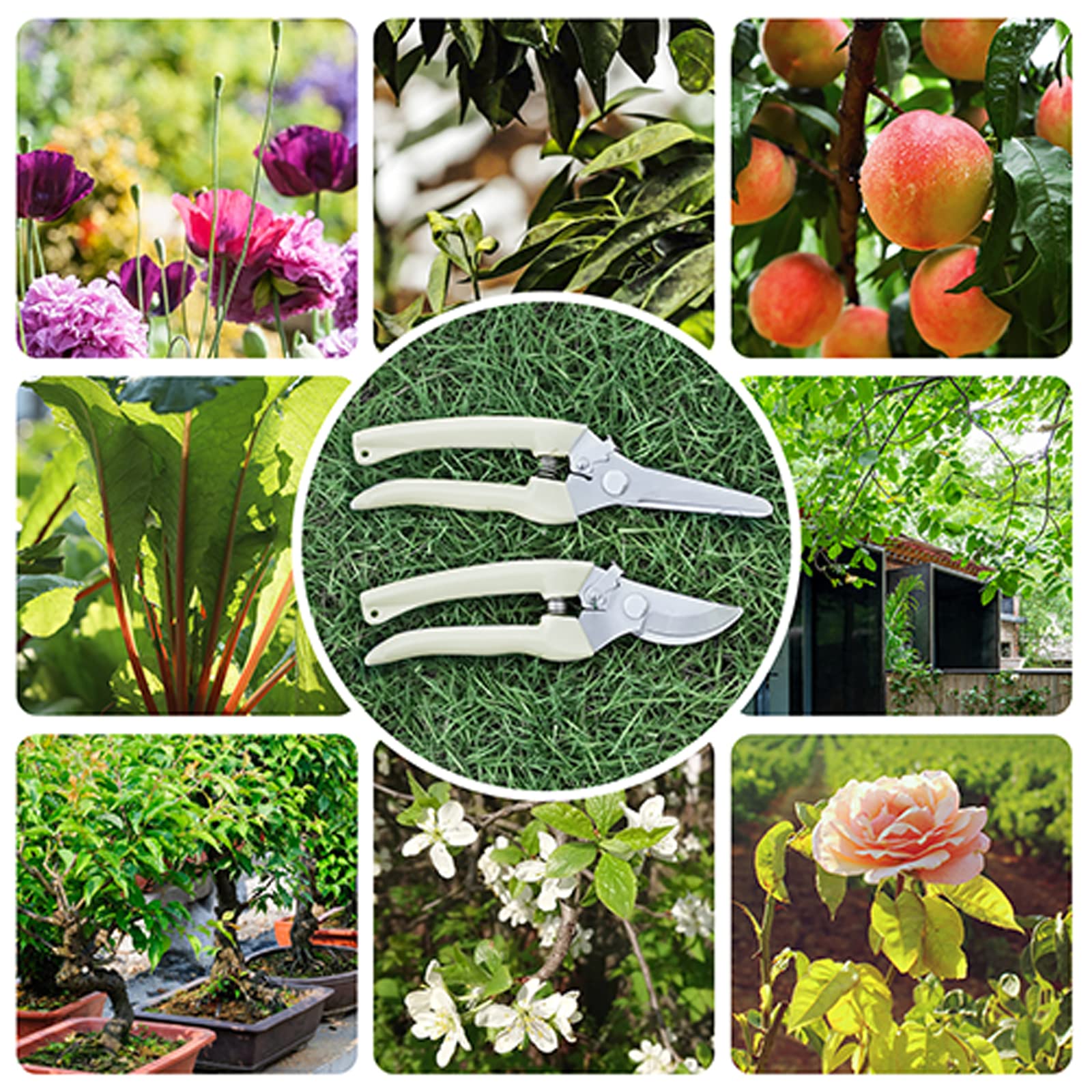 German Steel Pruning Shears