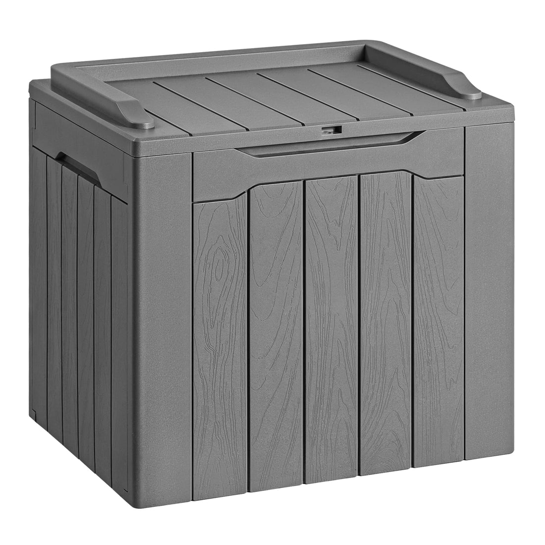Devoko 30-Gallon Resin Deck Storage Box, Black