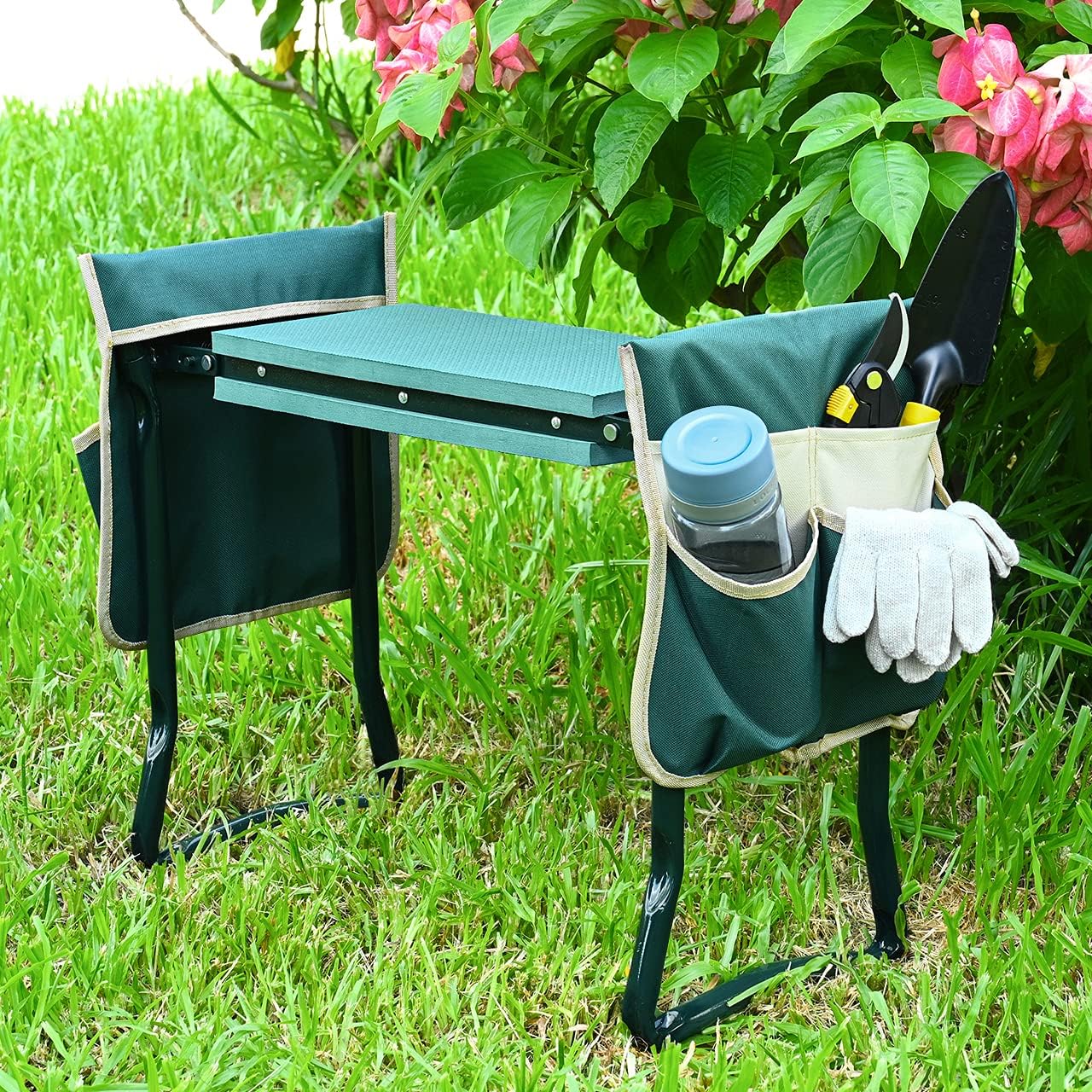 KVR Garden Kneeler & Seat with Tool Pouches