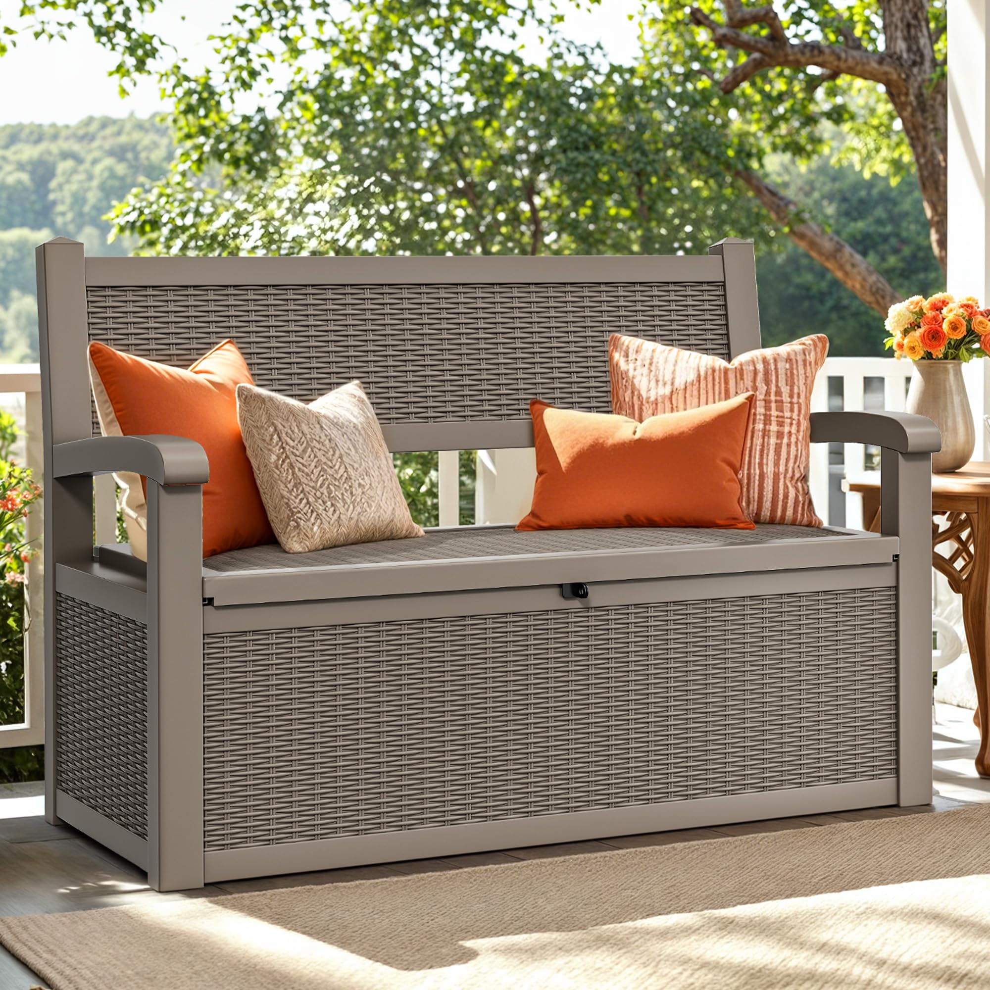 YITAHOME 260-Gallon Double-Wall Deck Box