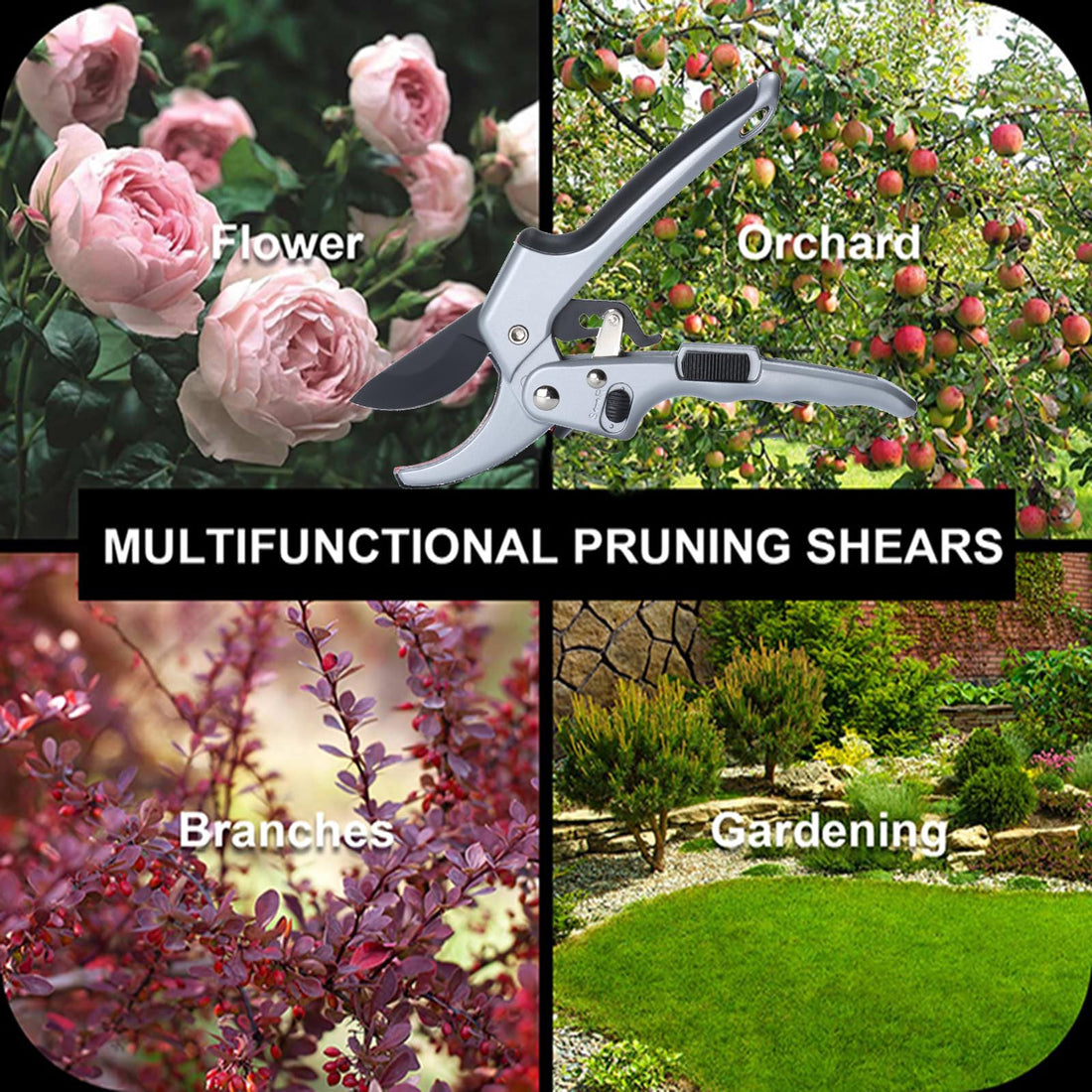 German Steel Pruning Shears