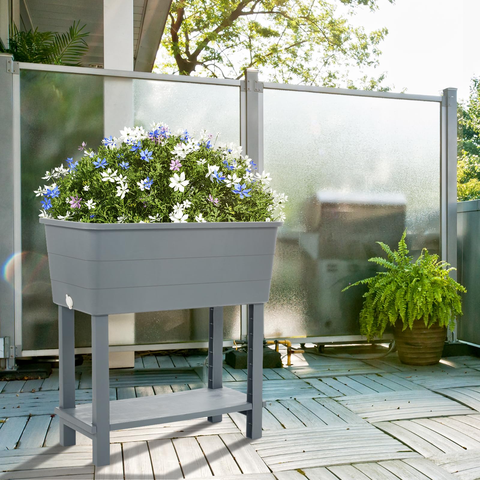 Aoodor Raised Planter Box Set of 3