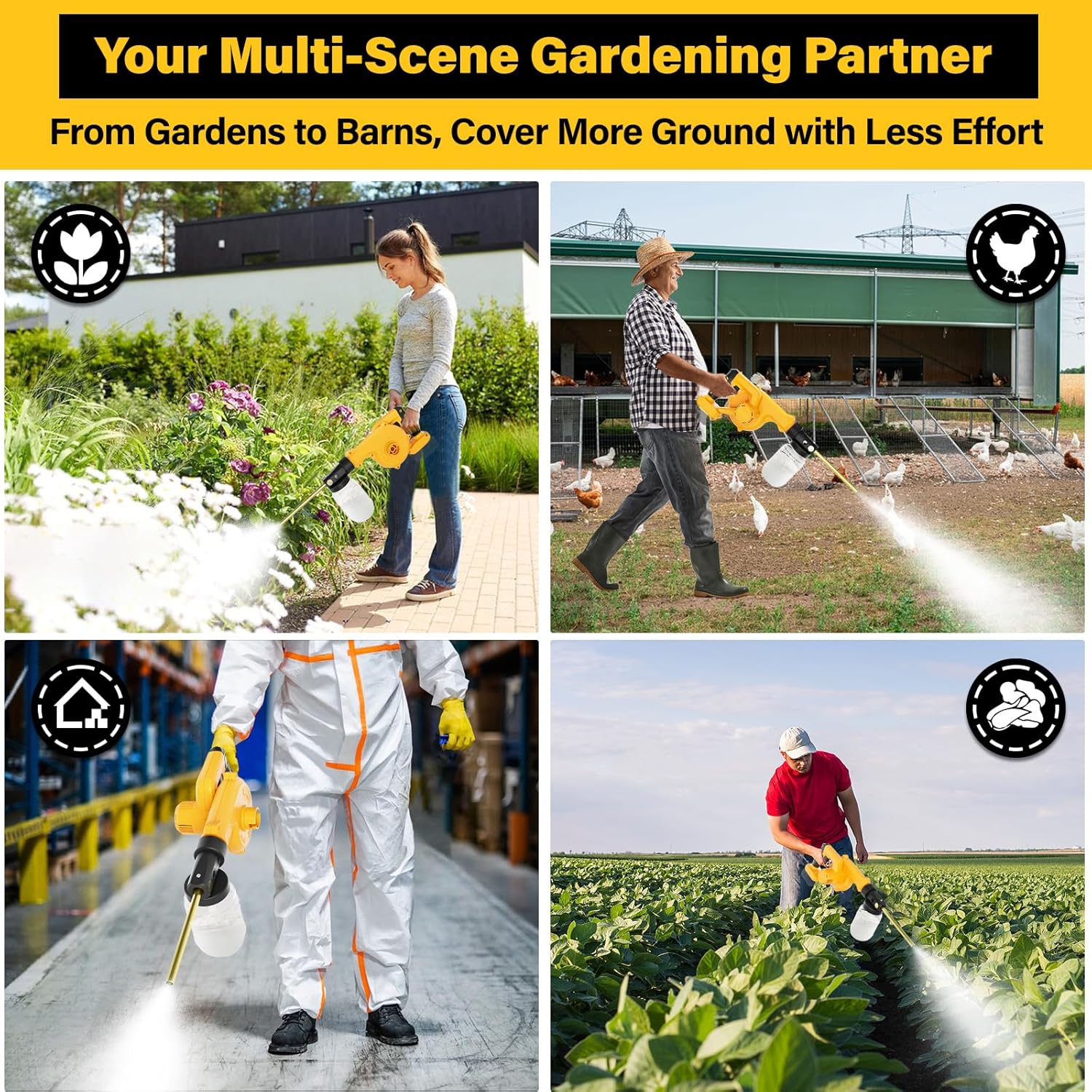 1L Garden Duster for DeWalt 20V